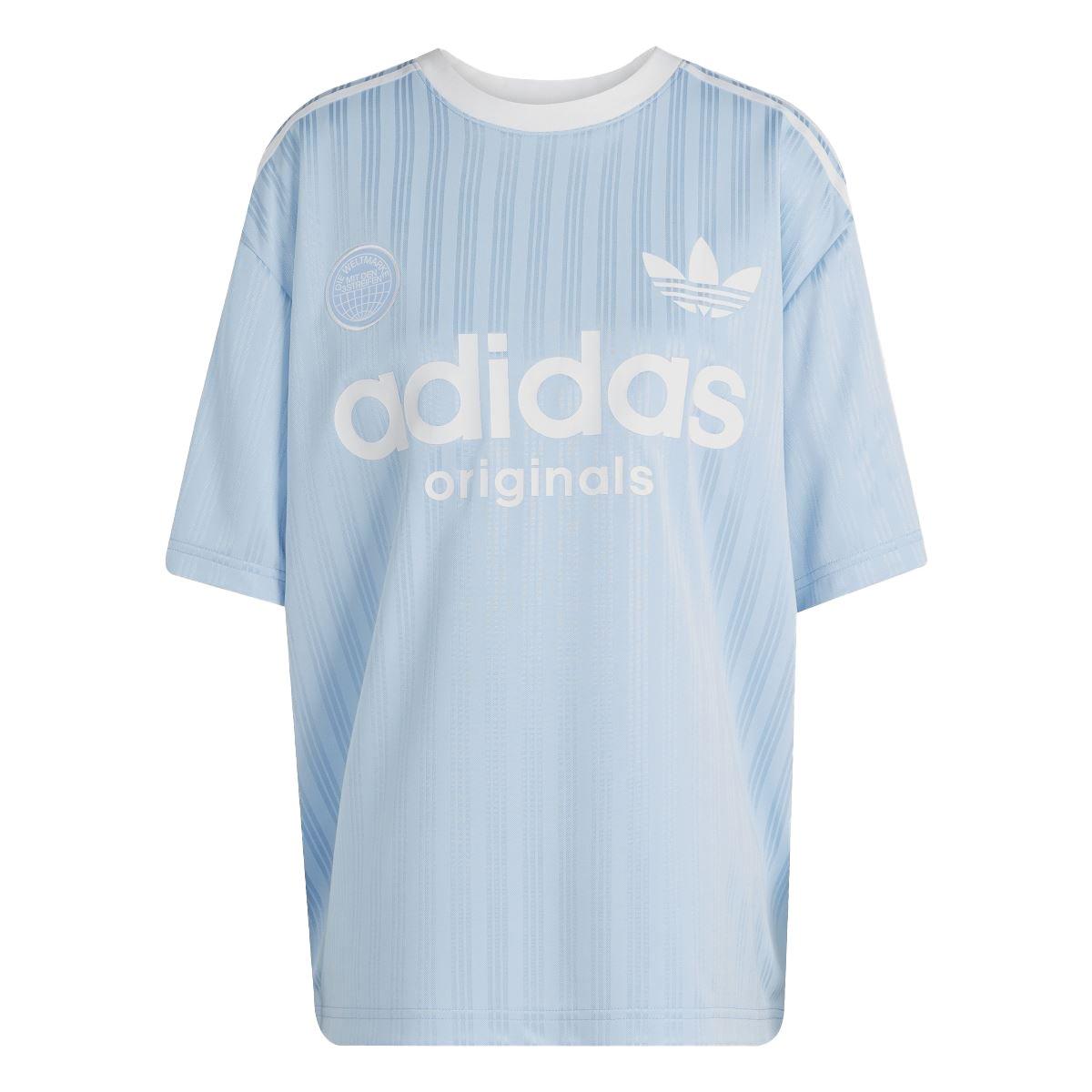Blue - adidas Originals - Oversized T-Shirt - 1