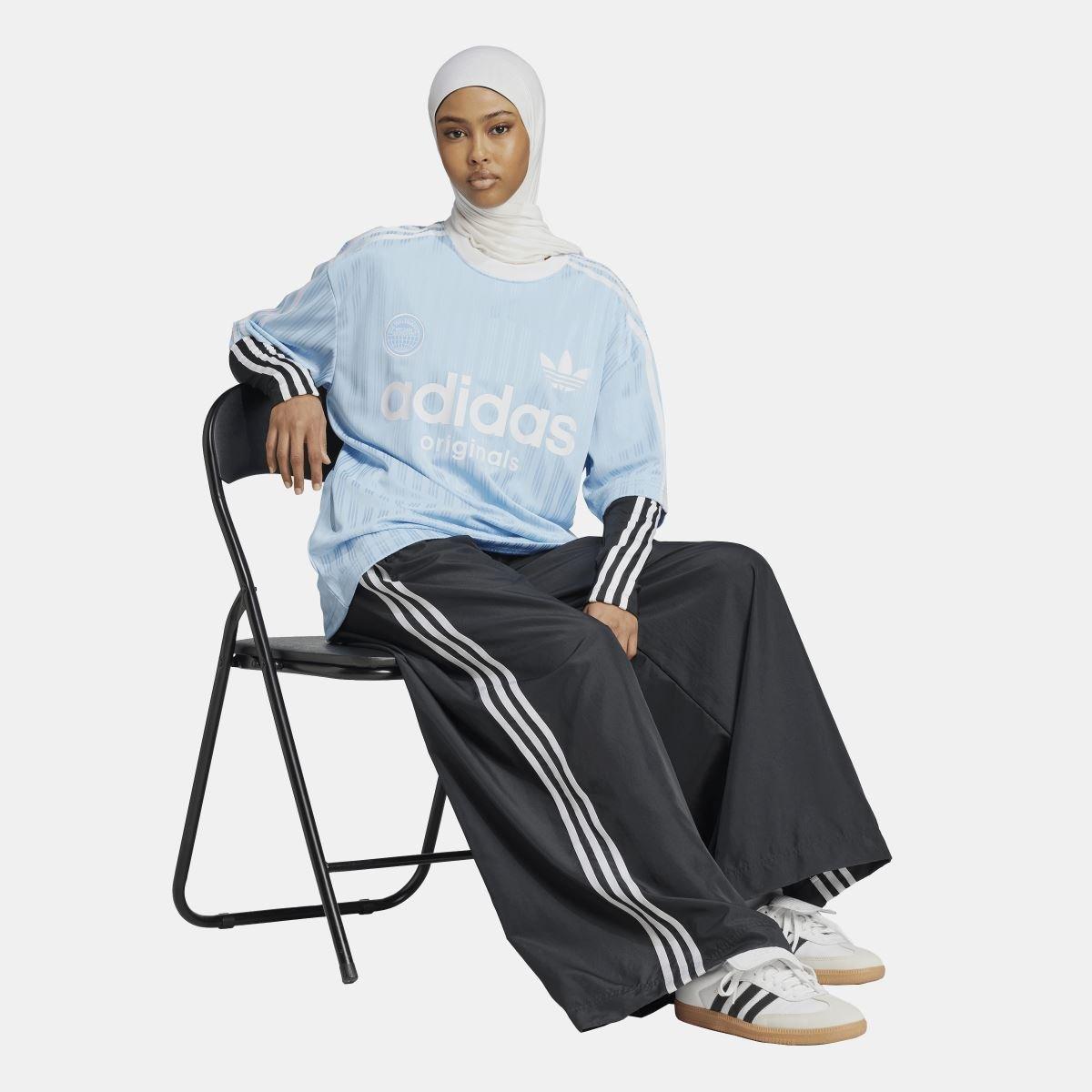 Blue - adidas Originals - Oversized T-Shirt - 4