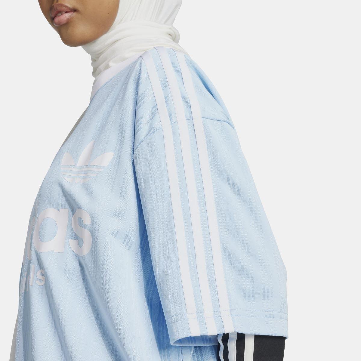 Blue - adidas Originals - Oversized T-Shirt - 5