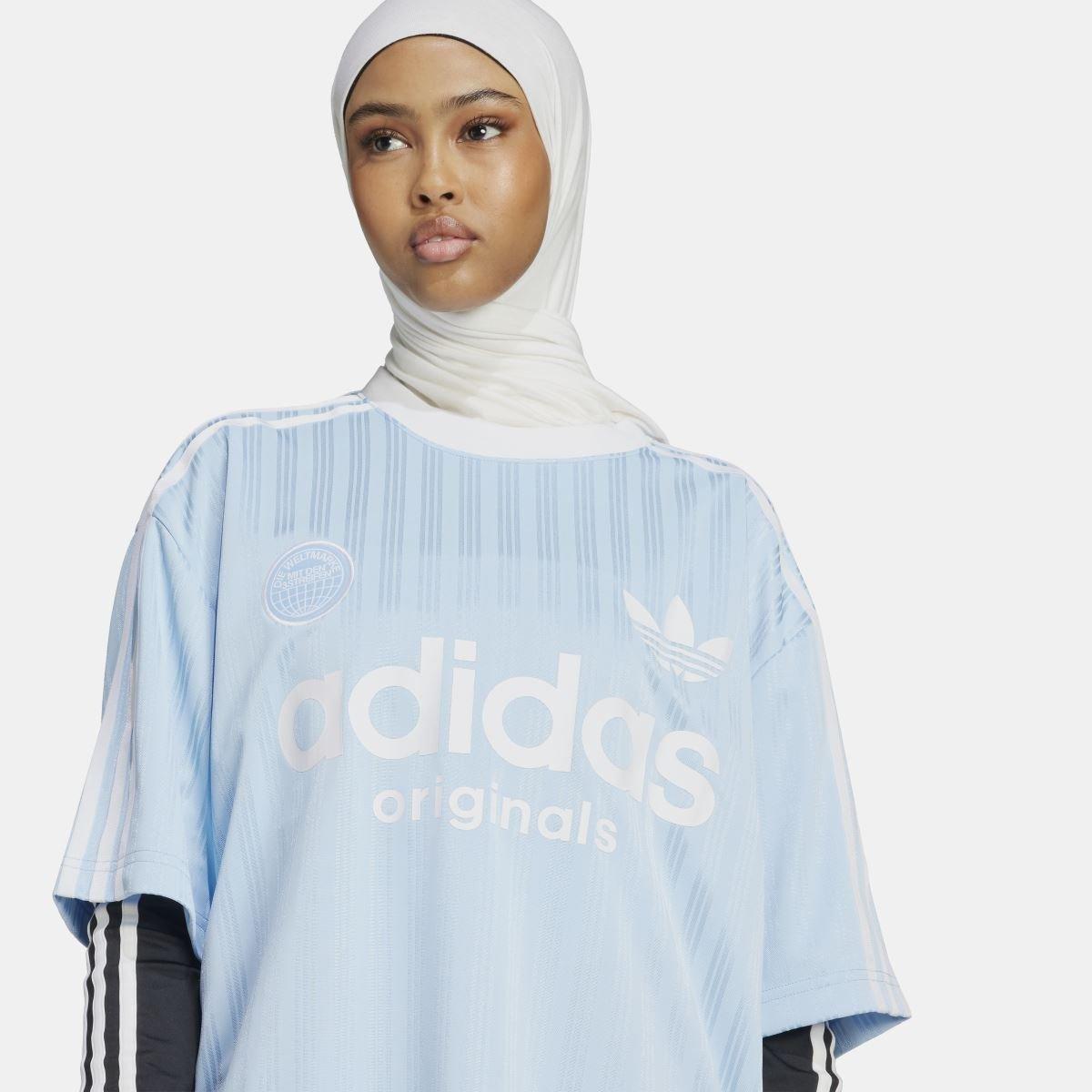 Blue - adidas Originals - Oversized T-Shirt - 6
