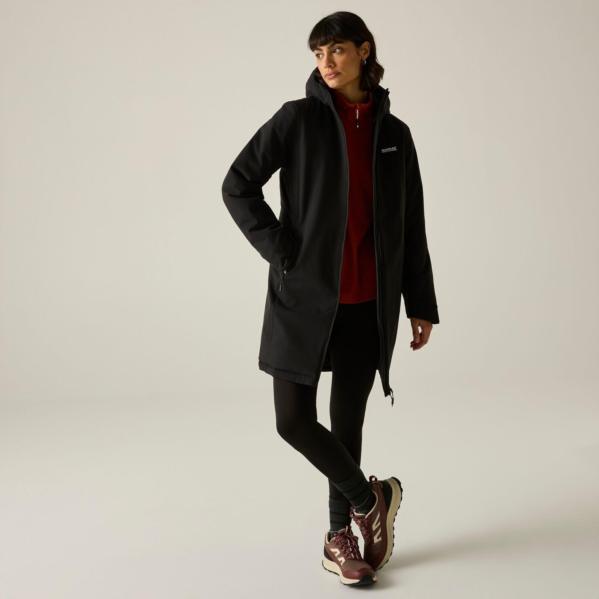 Black - Regatta - Womens Taline Waterproof Jacket - 5