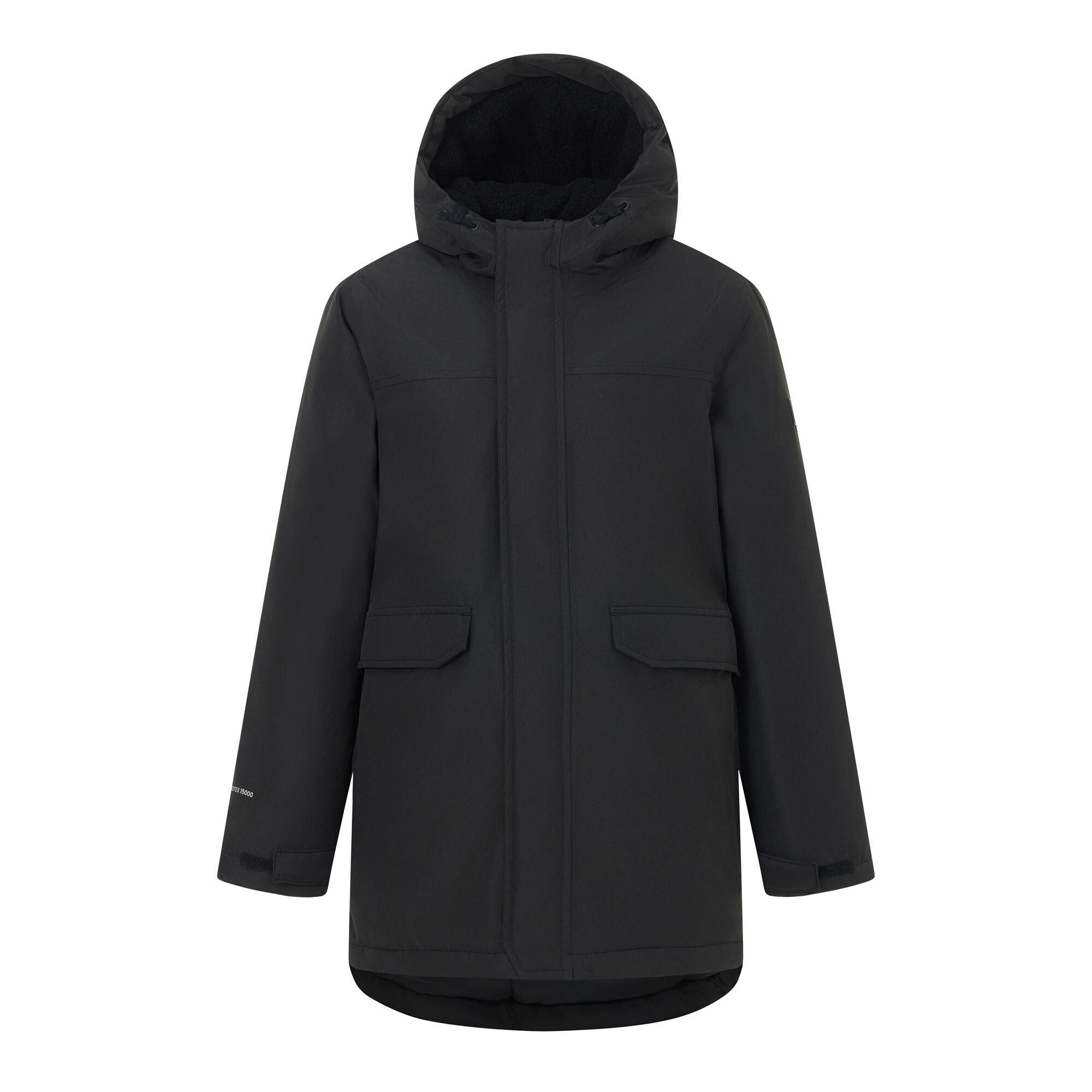 Black - Regatta - Kids Farbank II Waterproof Insulated Jacket - 8