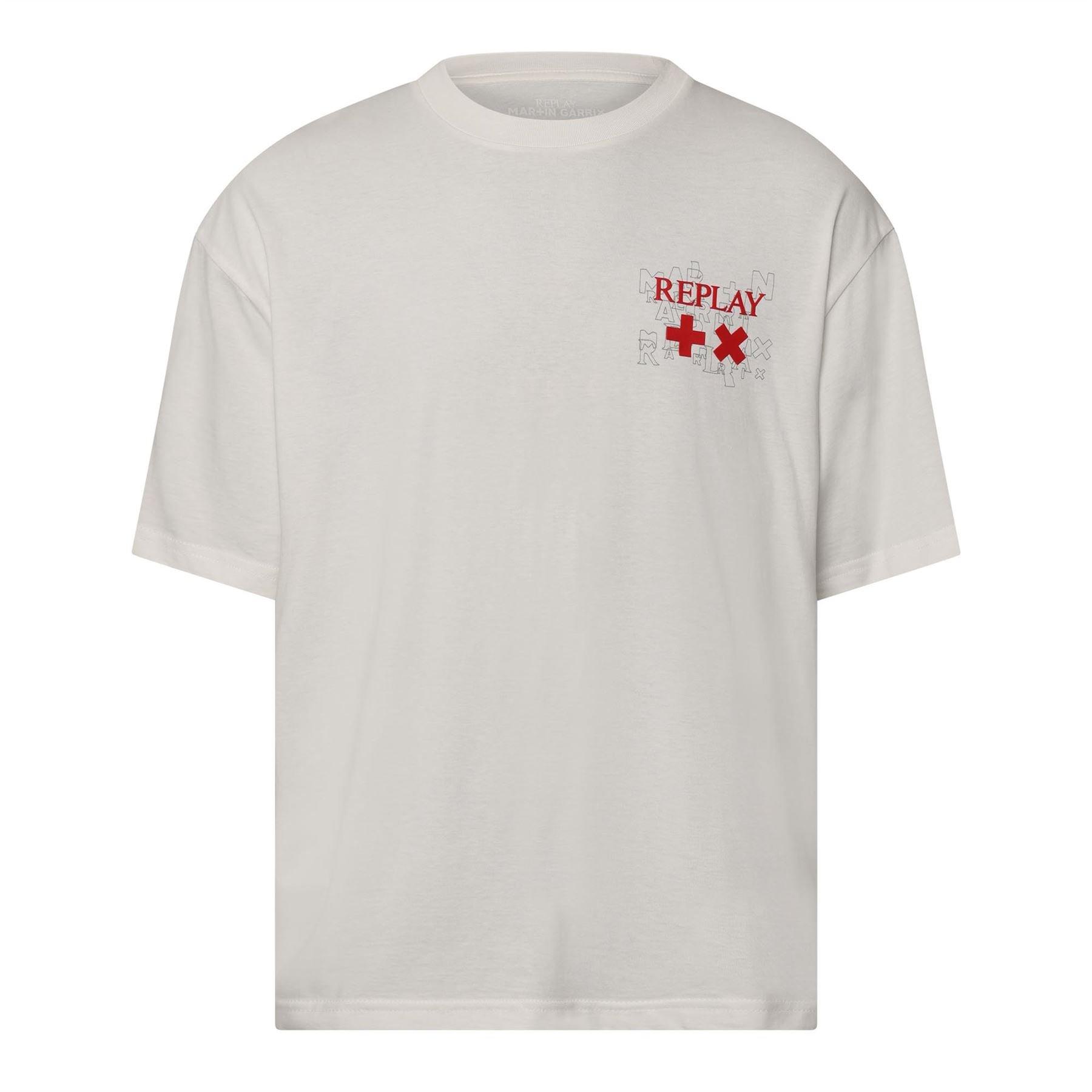 Replay Replay x Martin Garrix T-Shirt - White - XL