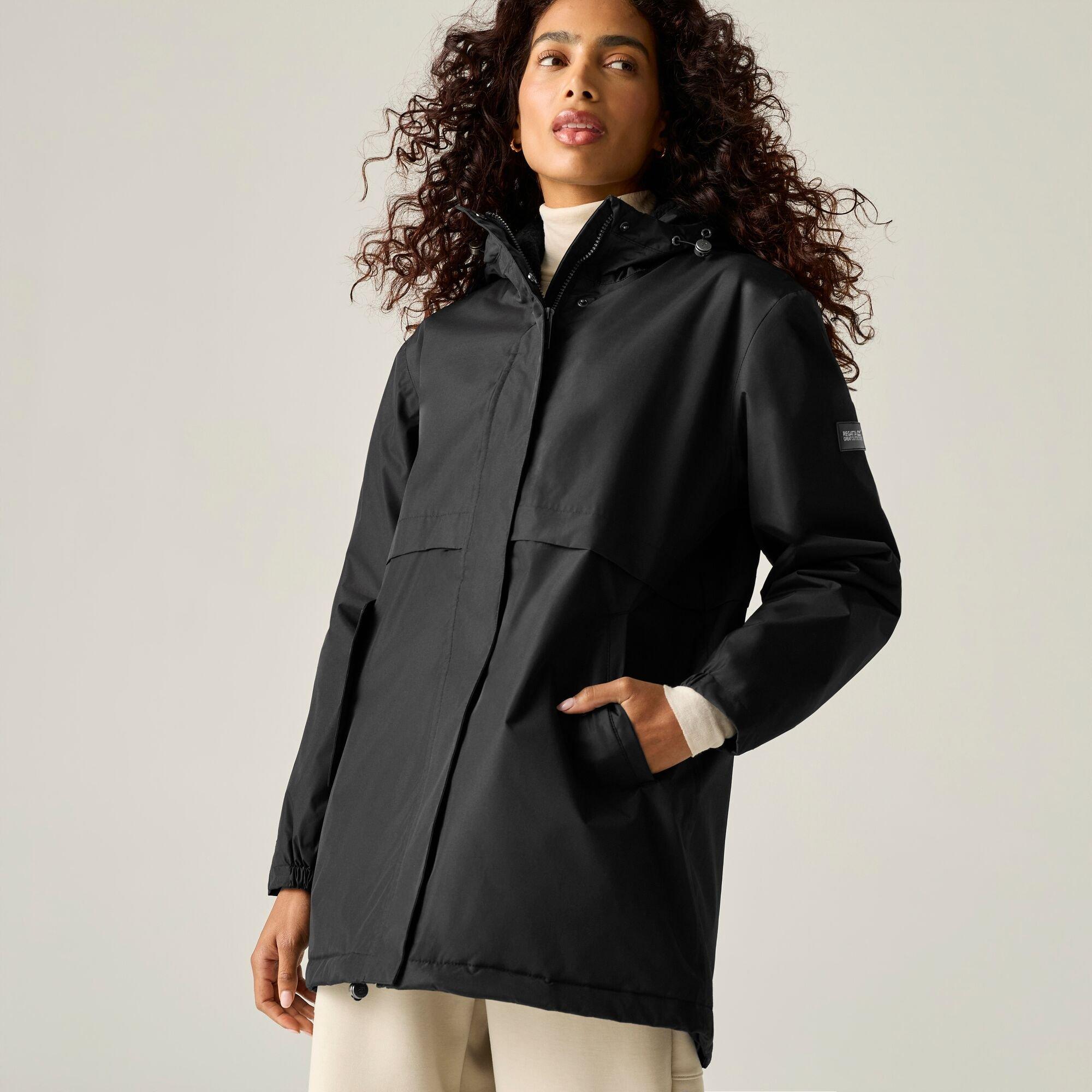 Black - Regatta - Womens Brielly Waterproof Jacket - 4