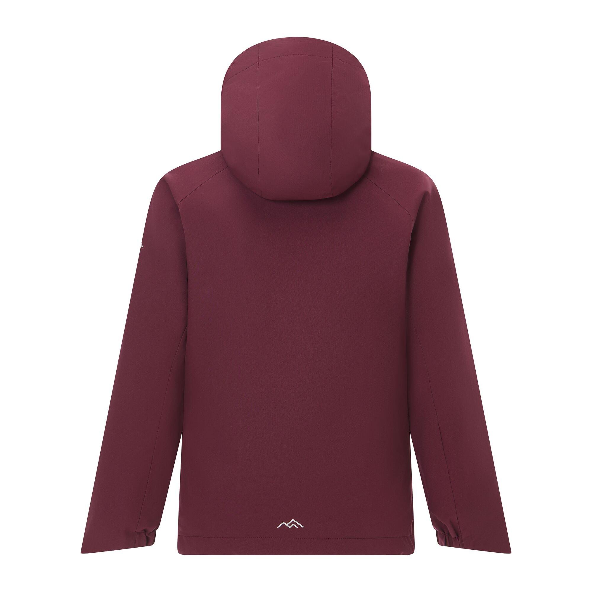 Fig(Powder Lila - Regatta - Girls Trektain Waterproof 3-in-1 Jacket - 13