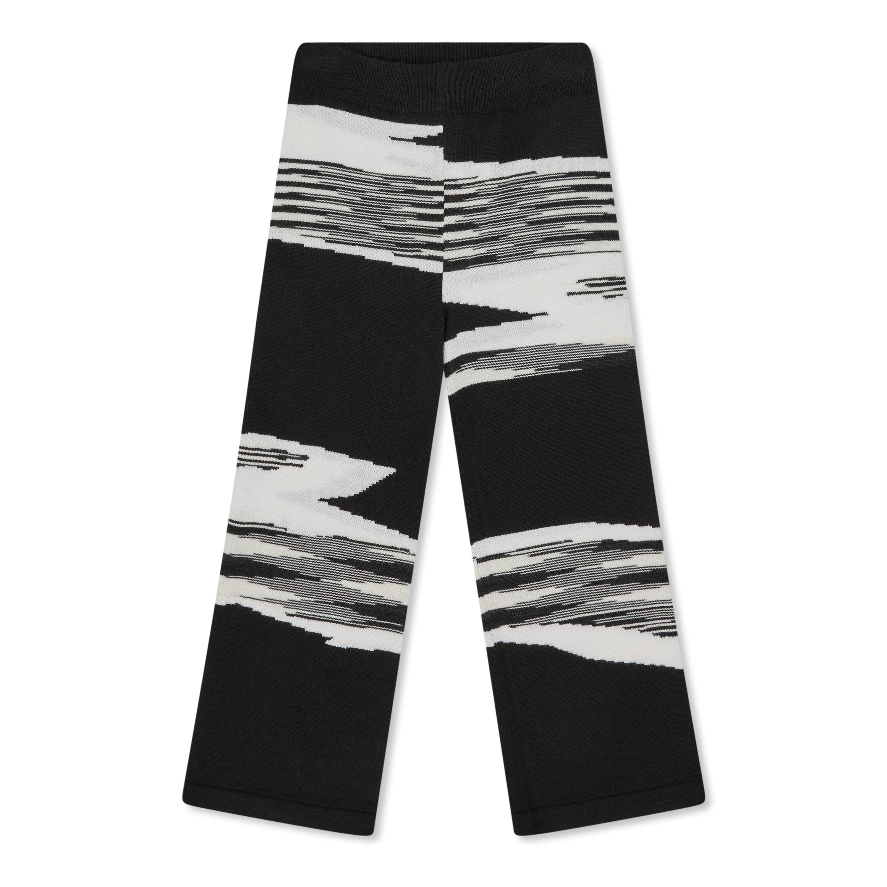 black/white - Missoni - Kids' Knitted Trousers - 1