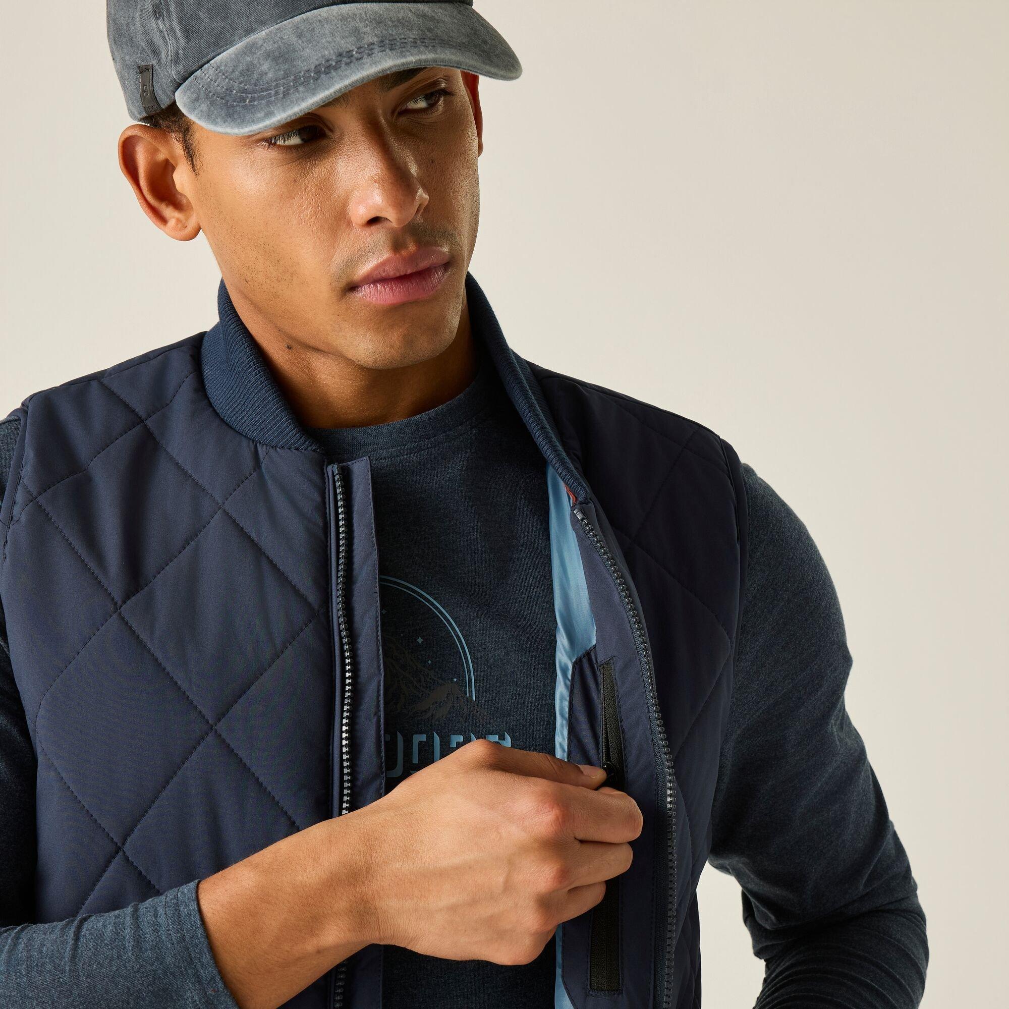 Navy - Regatta - Mens Harvin Insulated Bodywarmer - 6