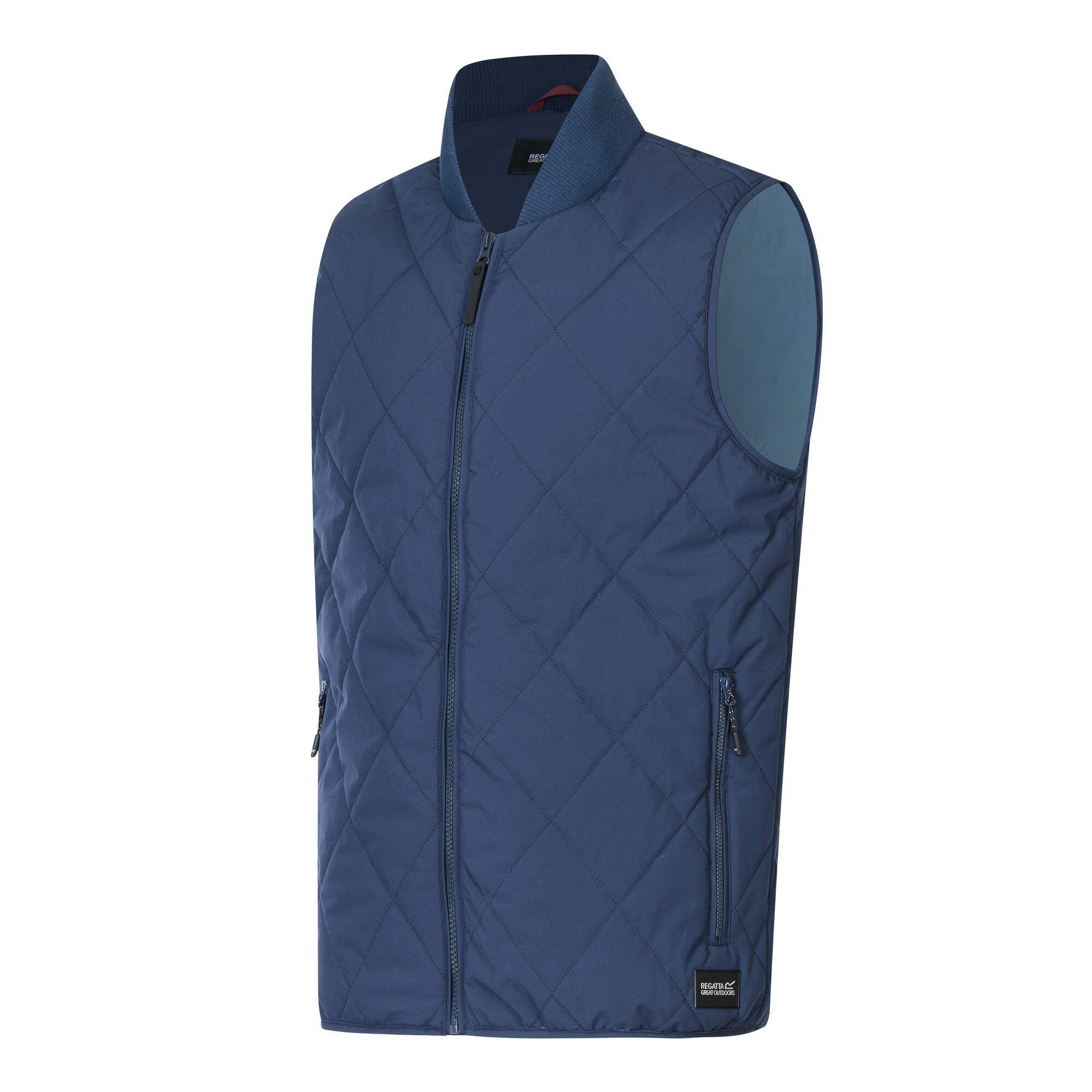 Navy - Regatta - Mens Harvin Insulated Bodywarmer - 9