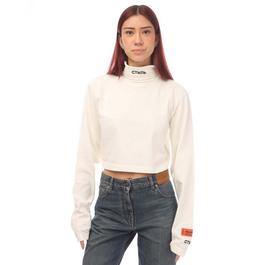 Heron Preston CTNMB Cropped Rollneck T-Shirt