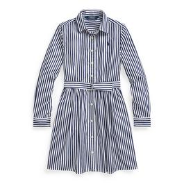 Polo Ralph Lauren Long Sleeve Stripe Short Dress Juniors