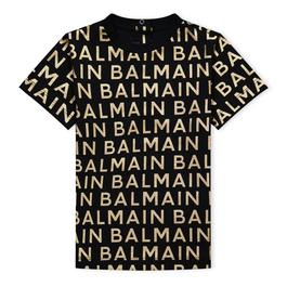 Balmain Logo T-Shirt Infants