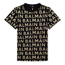 Balmain Logo Tee In34