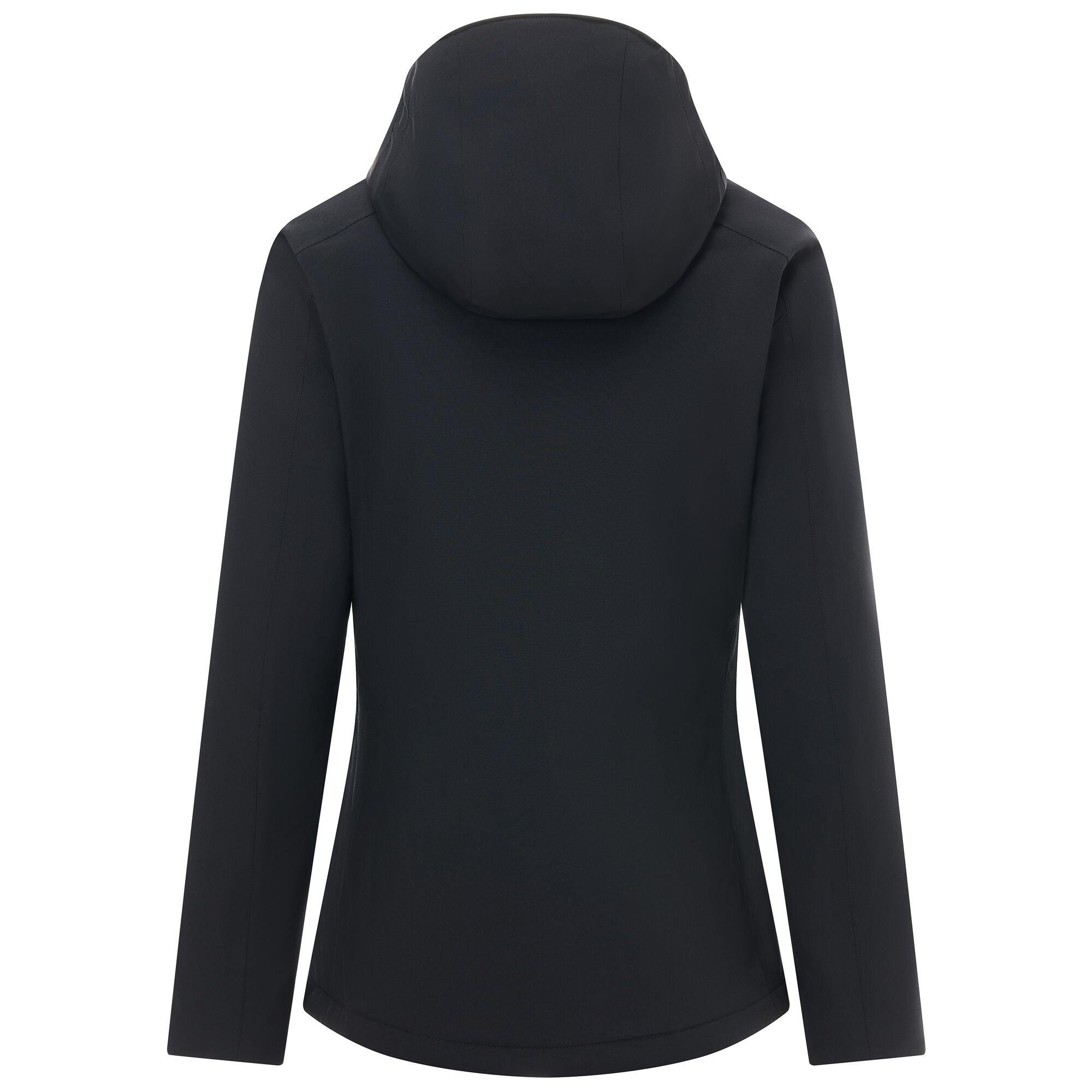 Black - Regatta - Womens Highton Stretch Padded Waterproof Jacket - 12