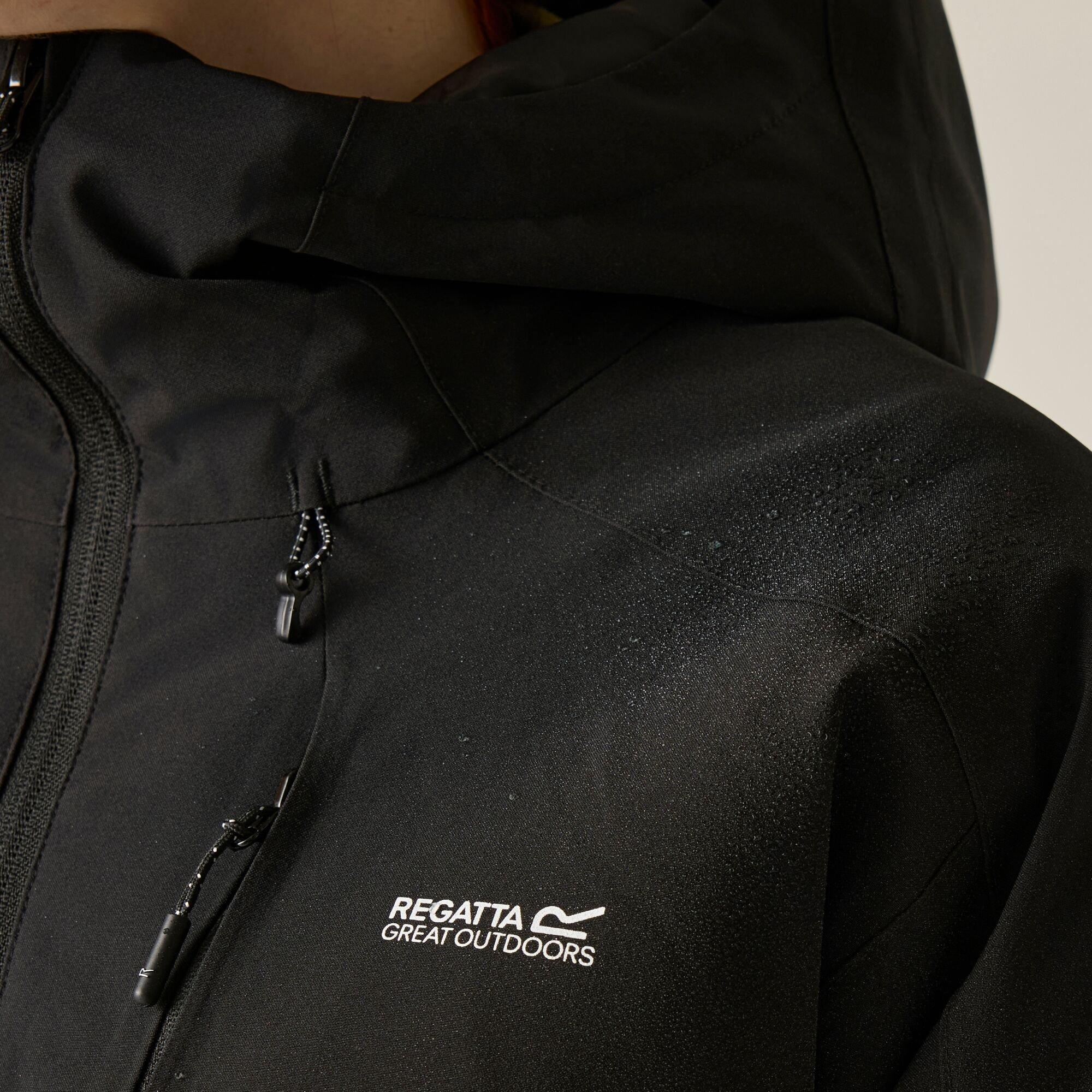 Black - Regatta - Womens Highton Stretch Padded Waterproof Jacket - 8