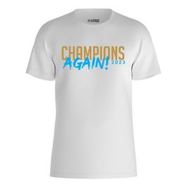 S Draw Man City89 Home Jersey Mens Champions Again 2023 T Shirt