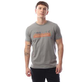 Cruyff Glossy Chest Print T-Shirt