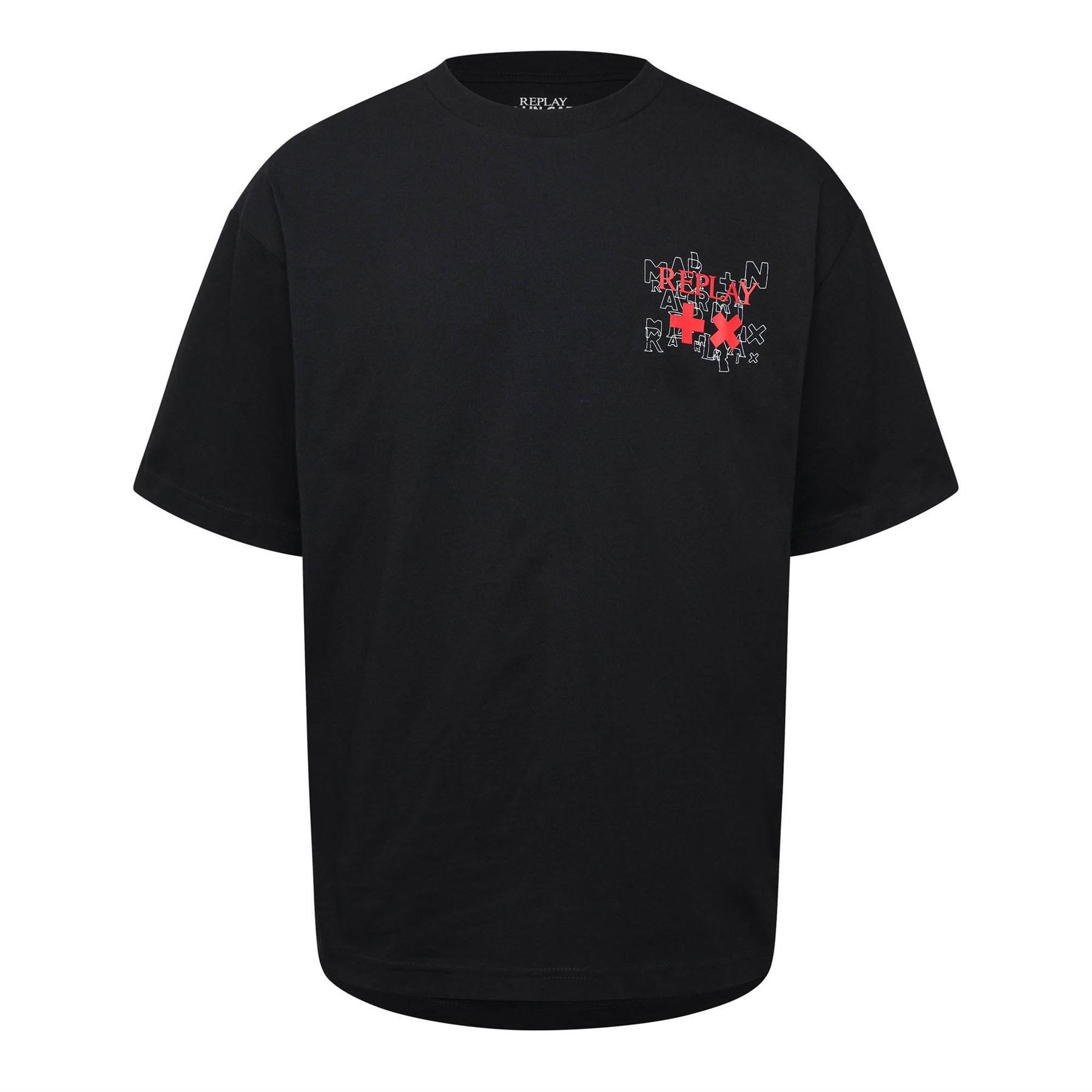 Replay Replay x Martin Garrix T-Shirt - Black - XL