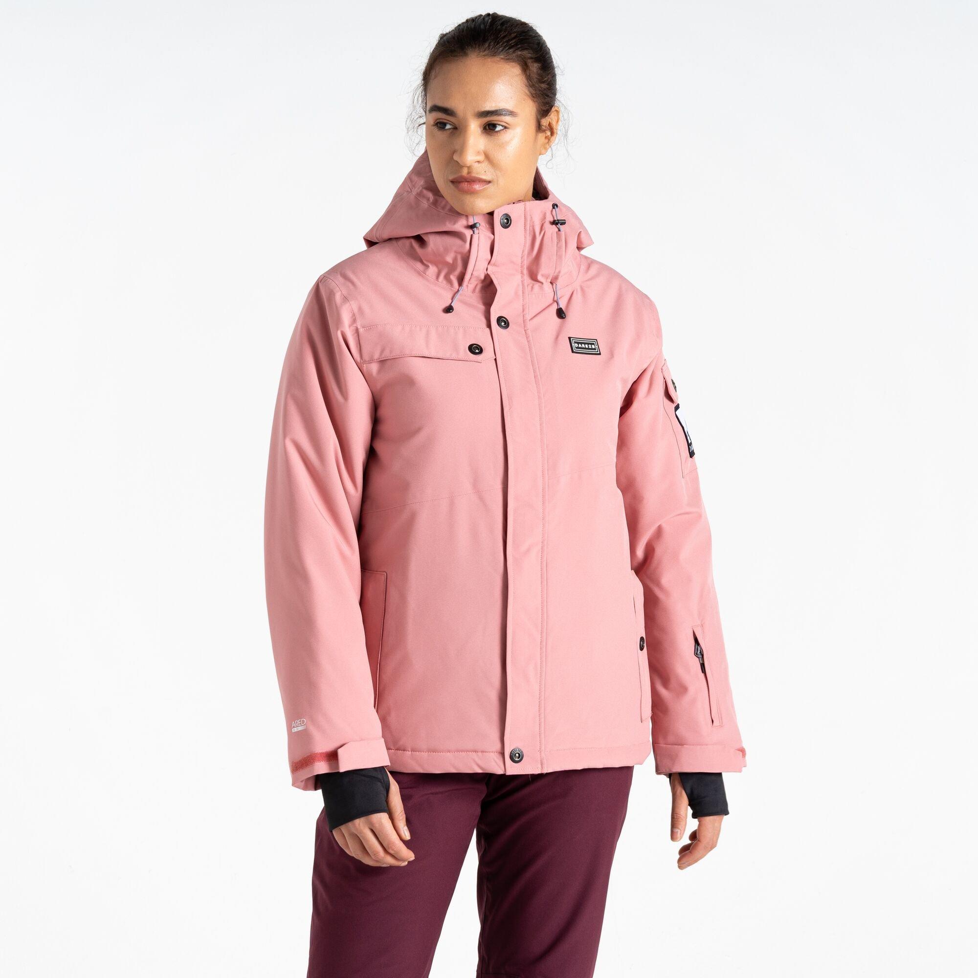 Dusty Rose - Dare 2b - Women's Ski Life Recycled Waterproof Breathable Insulated Waterproof Jacket - 1