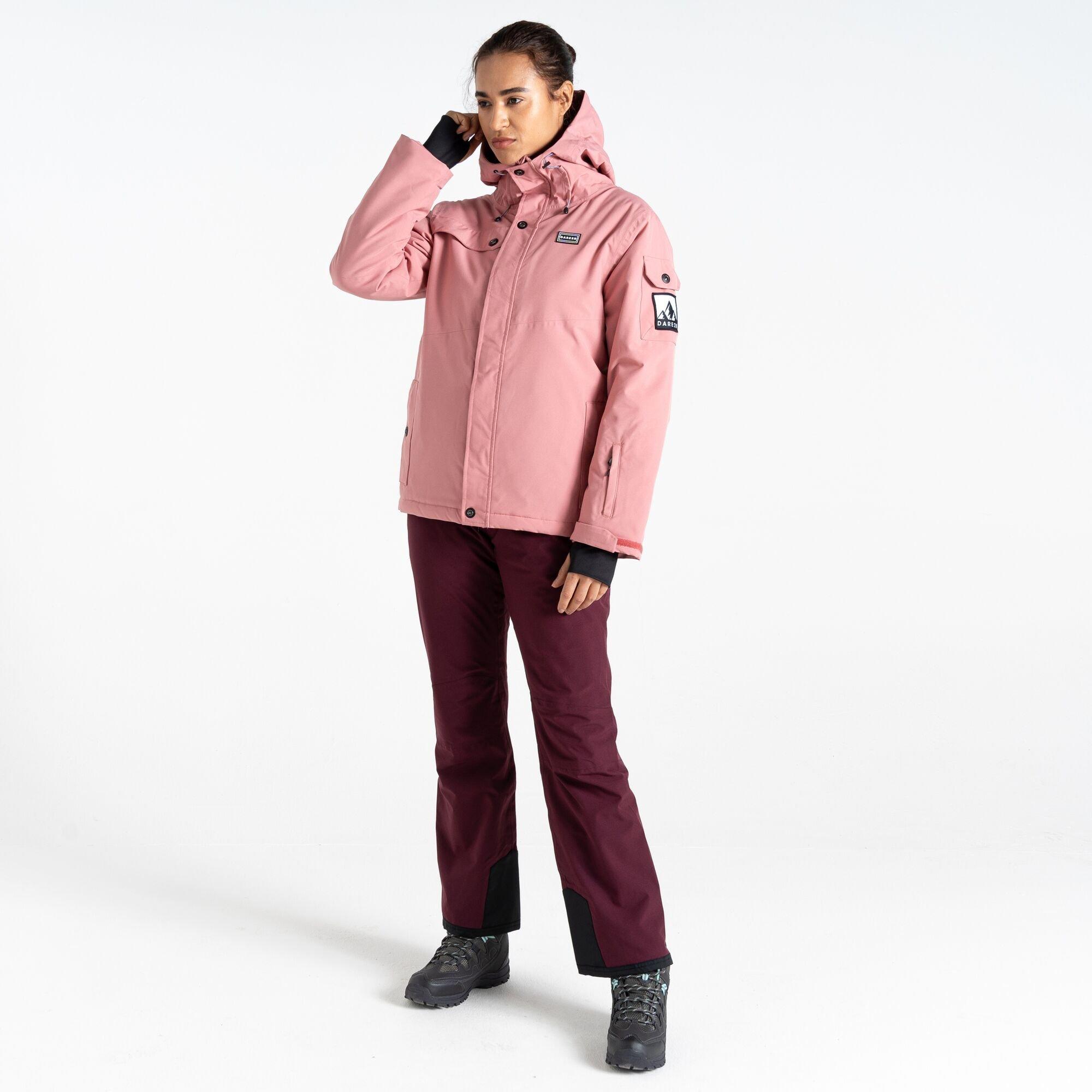 Dusty Rose - Dare 2b - Women's Ski Life Recycled Waterproof Breathable Insulated Waterproof Jacket - 2