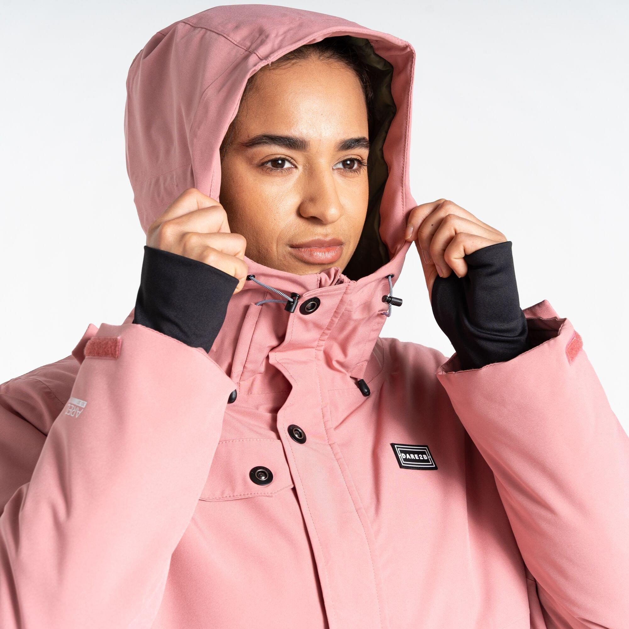 Dusty Rose - Dare 2b - Women's Ski Life Recycled Waterproof Breathable Insulated Waterproof Jacket - 7