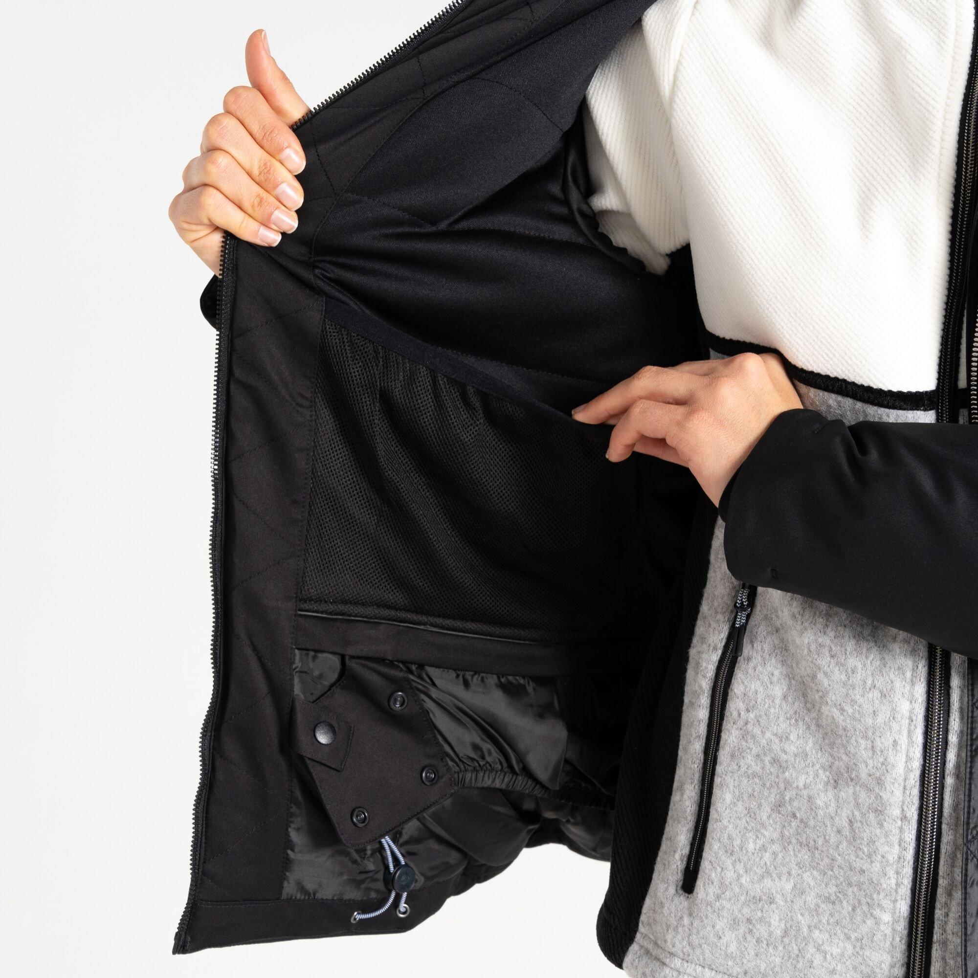 Black - Dare 2b - Enlighten Waterproof Jacket - 2