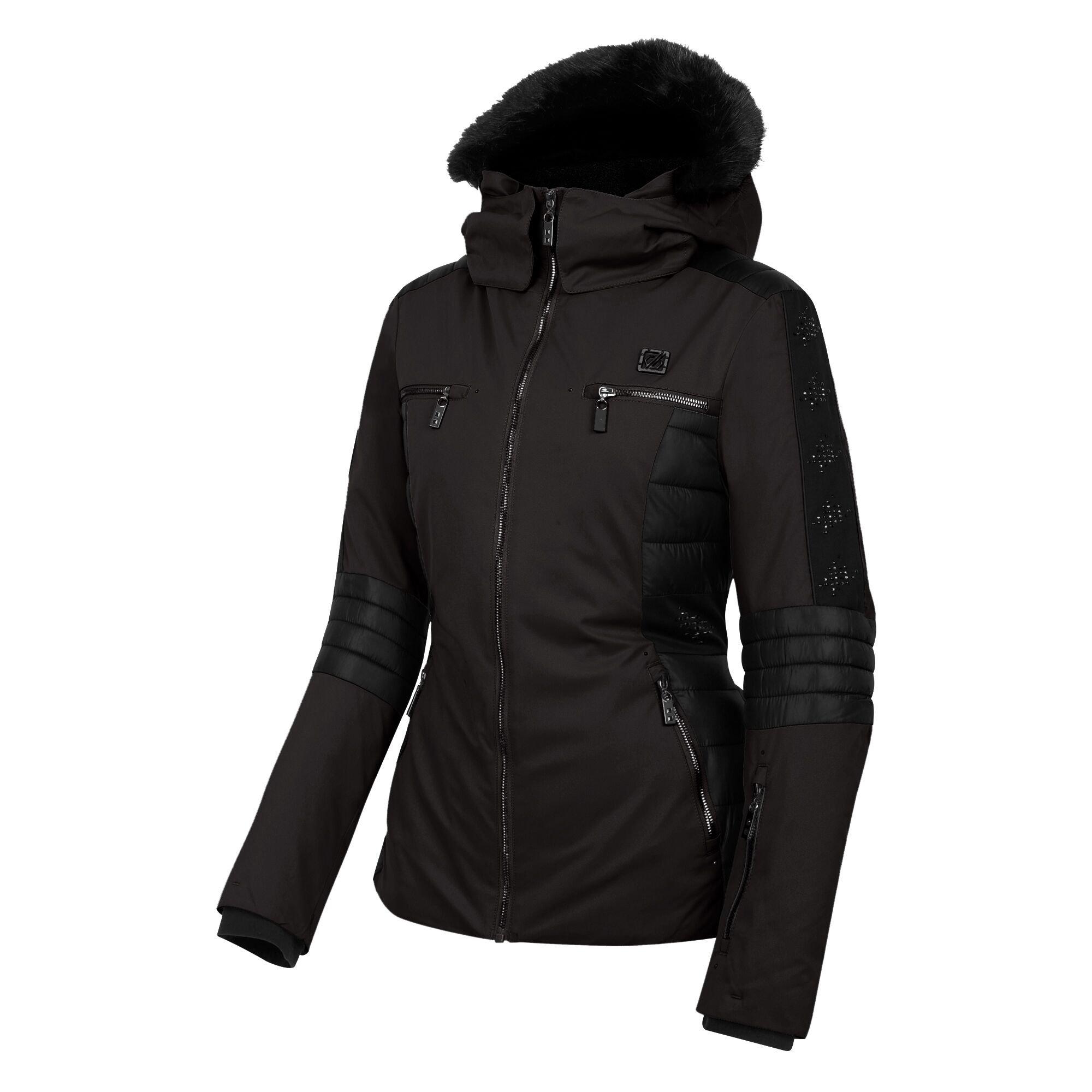Black - Dare 2b - Enlighten Waterproof Jacket - 12