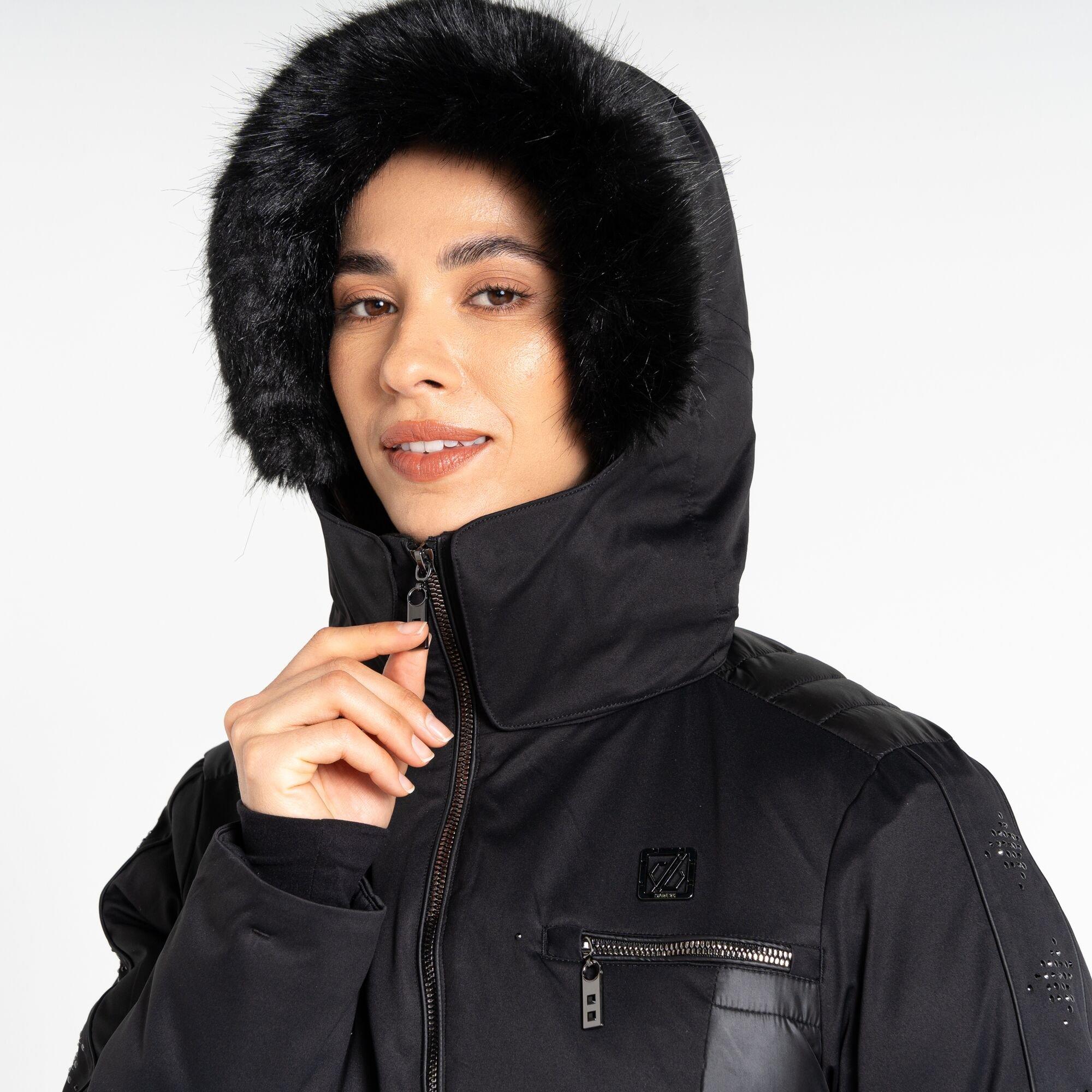 Black - Dare 2b - Enlighten Waterproof Jacket - 8