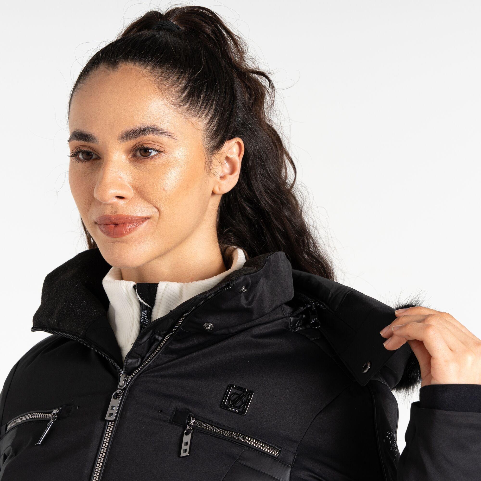 Black - Dare 2b - Enlighten Waterproof Jacket - 9