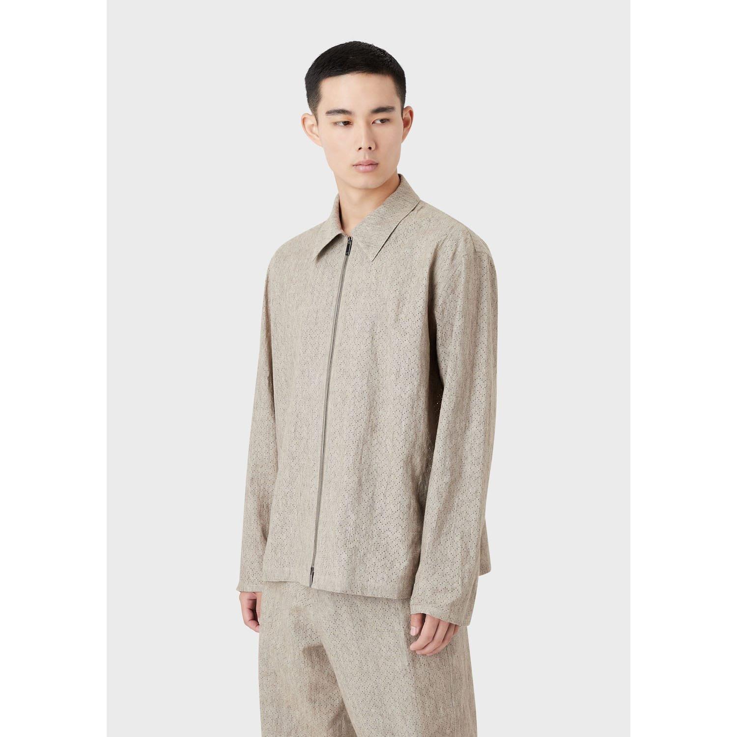 Beige - Emporio Armani - Overshirt - 1