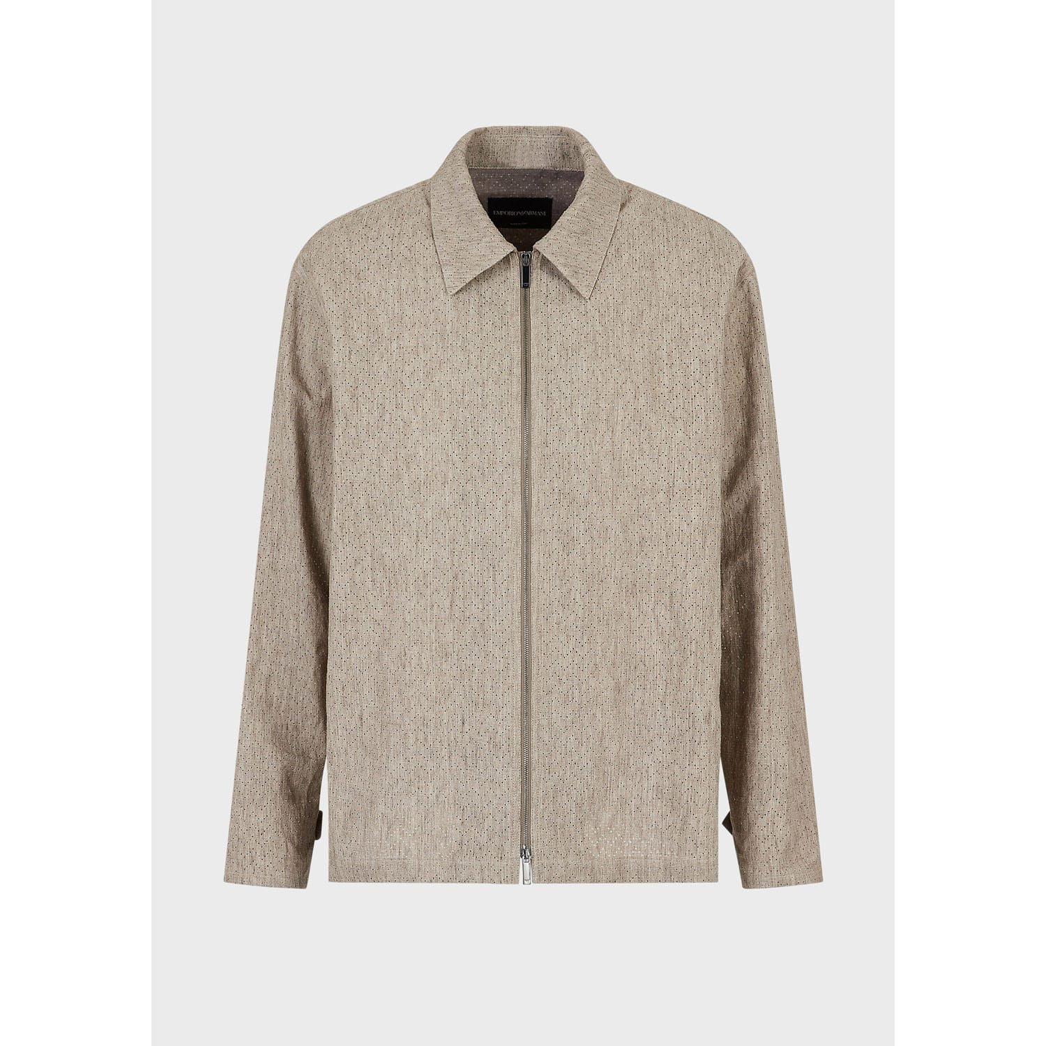 Beige - Emporio Armani - Overshirt - 3
