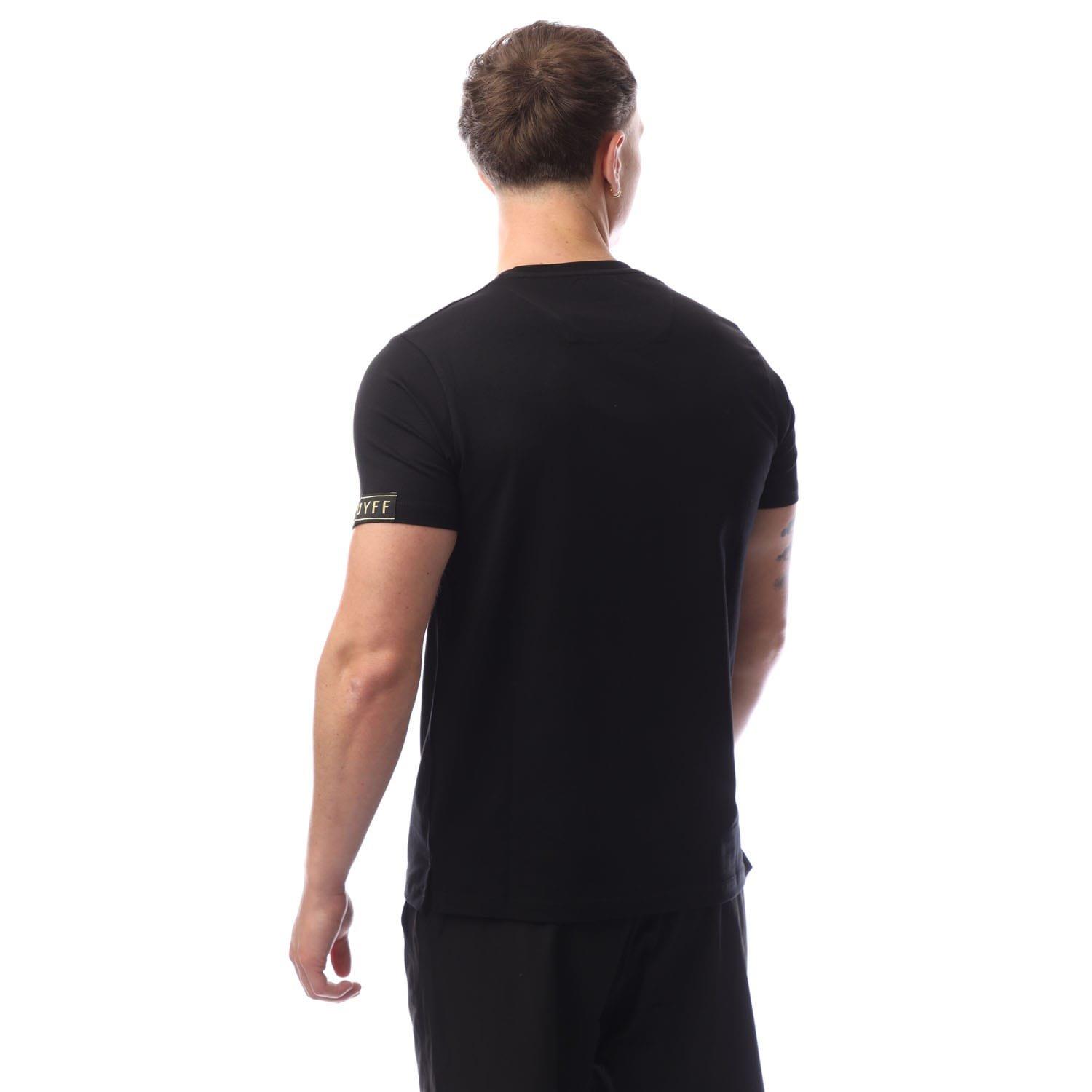 Black Gold - Cruyff - Fuzeknit C-Logo T-Shirt - 3