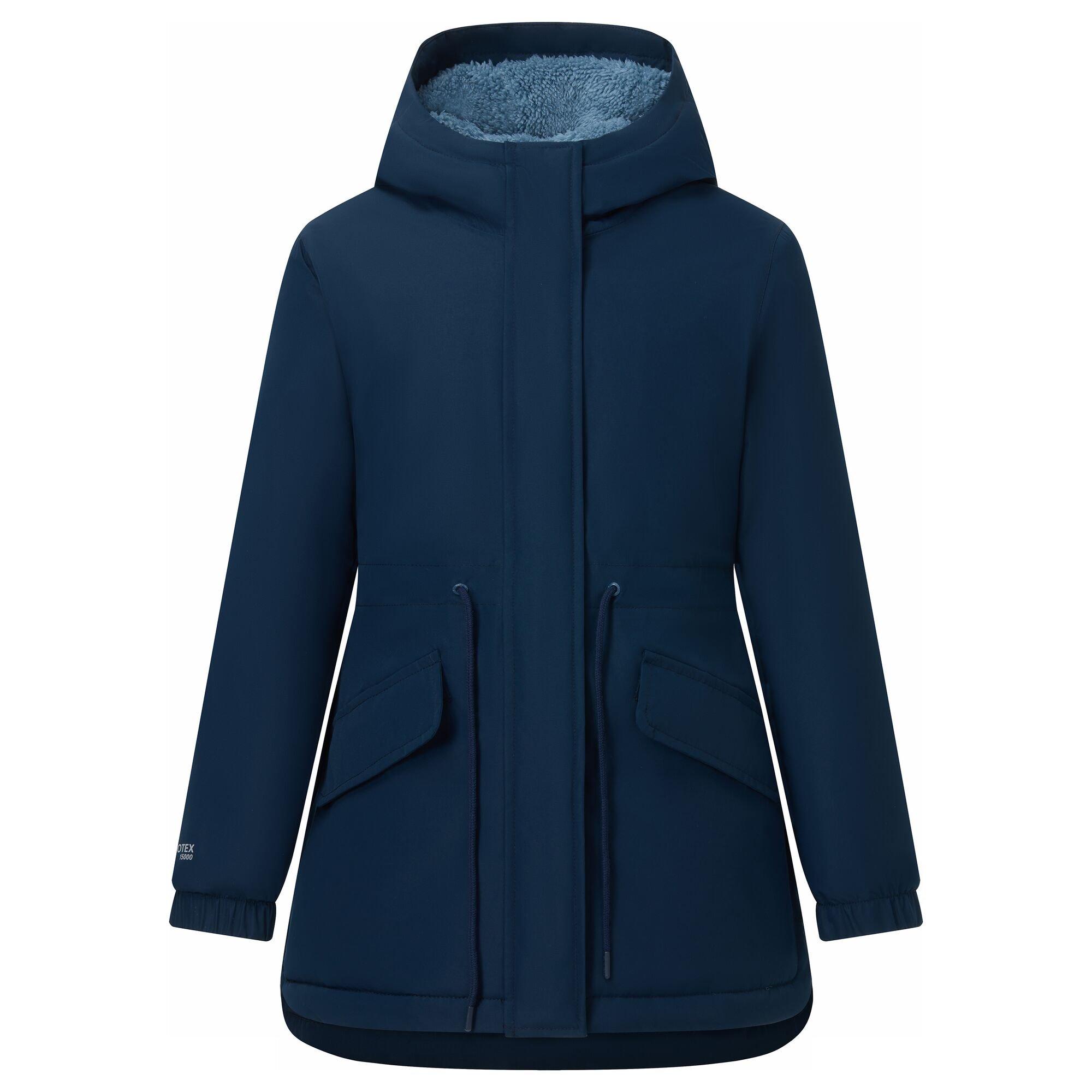 Navy(Dusky Blue - Regatta - Kids Vallina Insulated Waterproof Jacket - 9