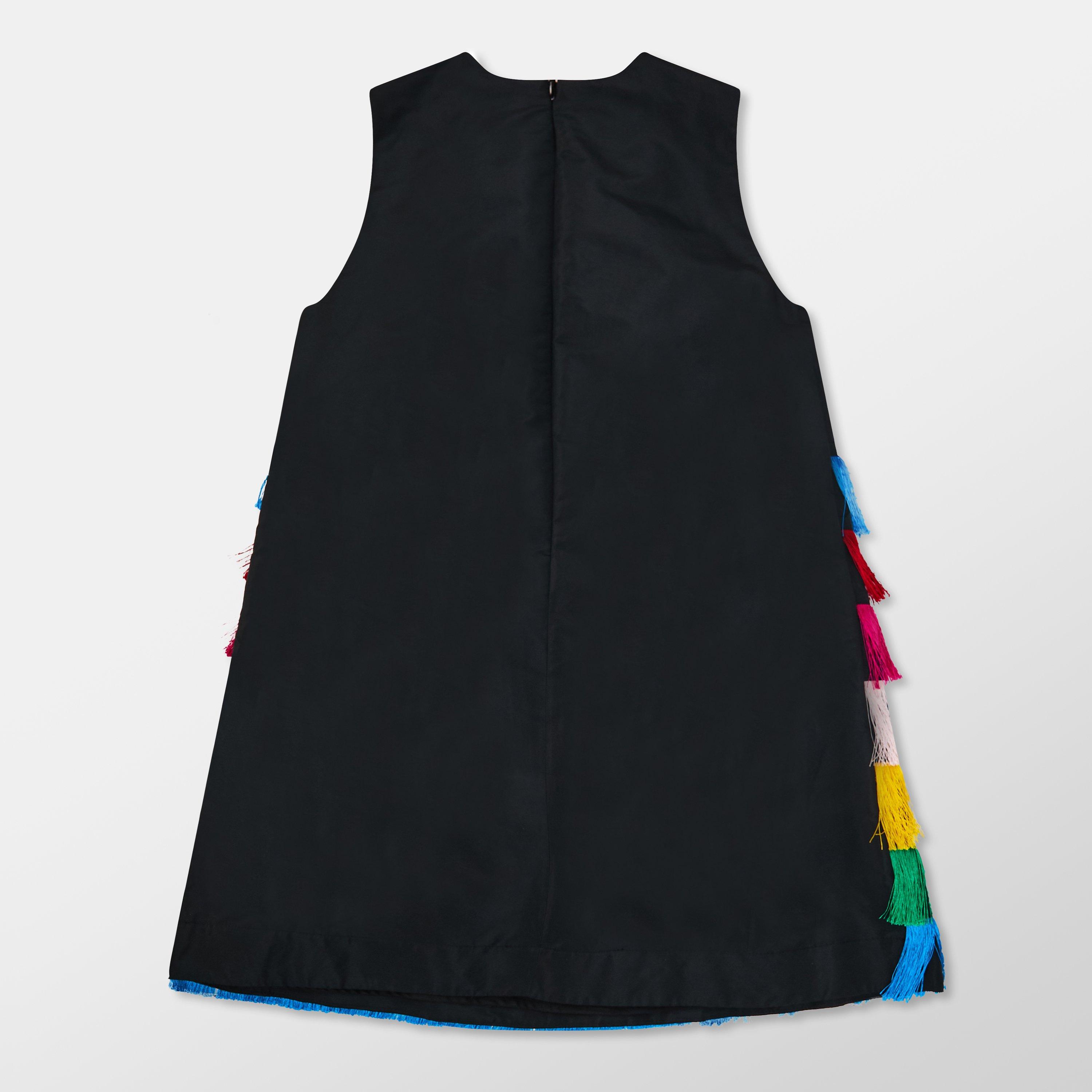 colourful - Stella McCartney - Rainbow Fringed Sleeveless Dress Juniors - 2