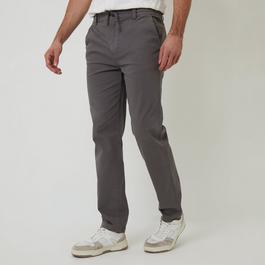 Threadbare Cotton Elasticated Waist Chino Trousers