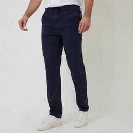 Threadbare Cotton Elasticated Waist Chino Trousers