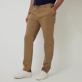 Threadbare Cotton Elasticated Waist Chino Trousers