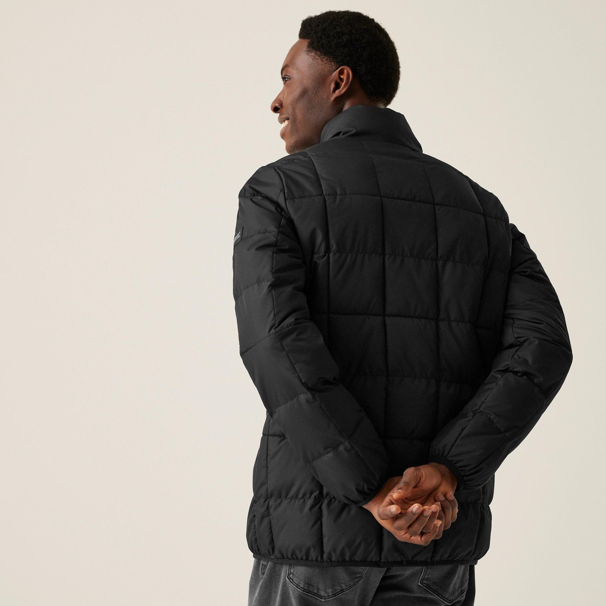 Black - Regatta - Wilnor Mens Padded Jacket - 2