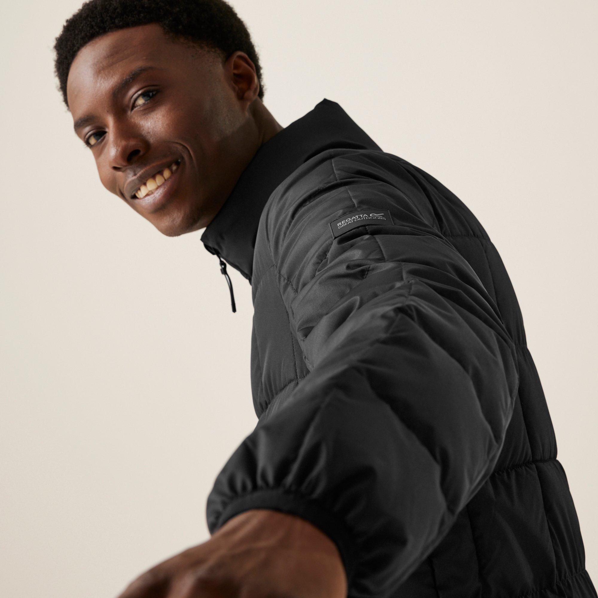 Black - Regatta - Wilnor Mens Padded Jacket - 6