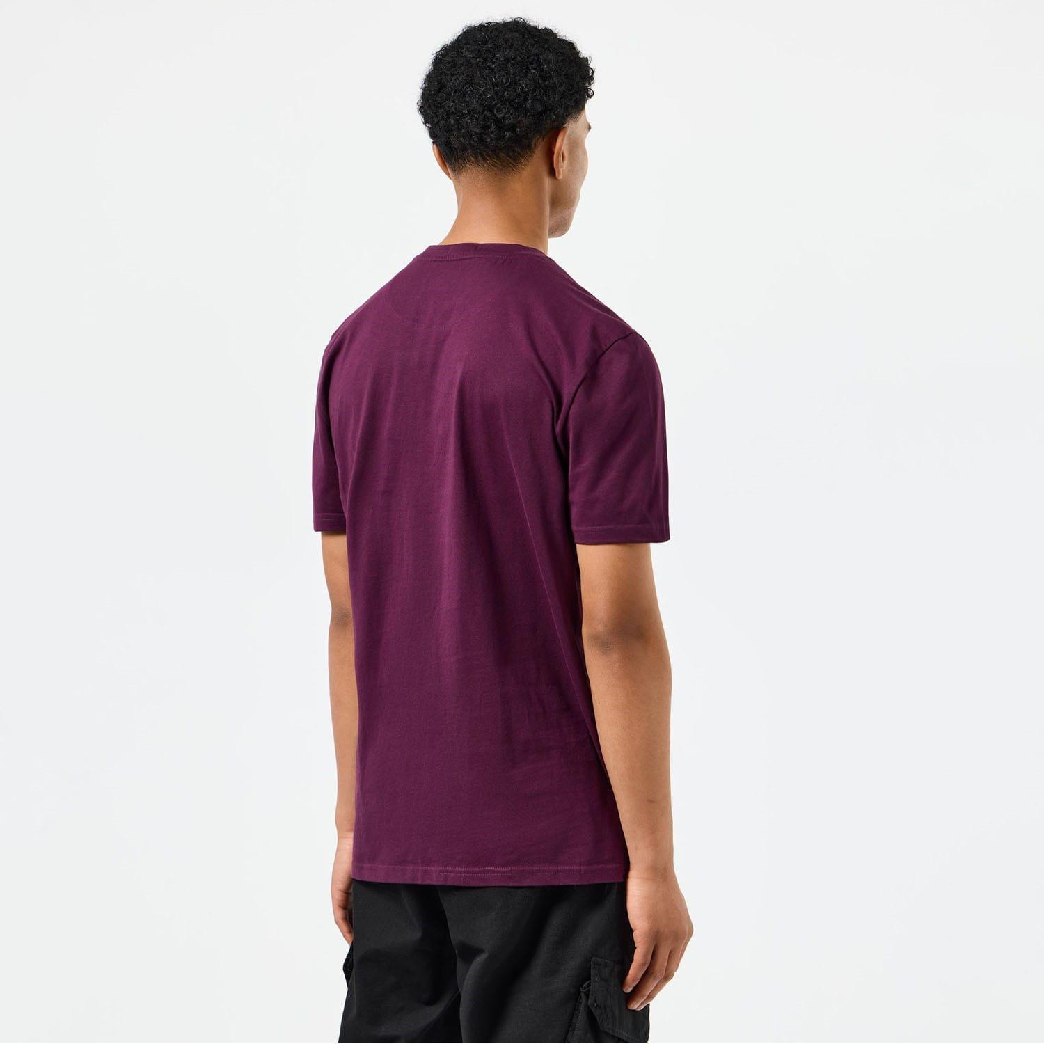 Berry - Weekend Offender - Sutton Check Detail Pocket T-Shirt - 2