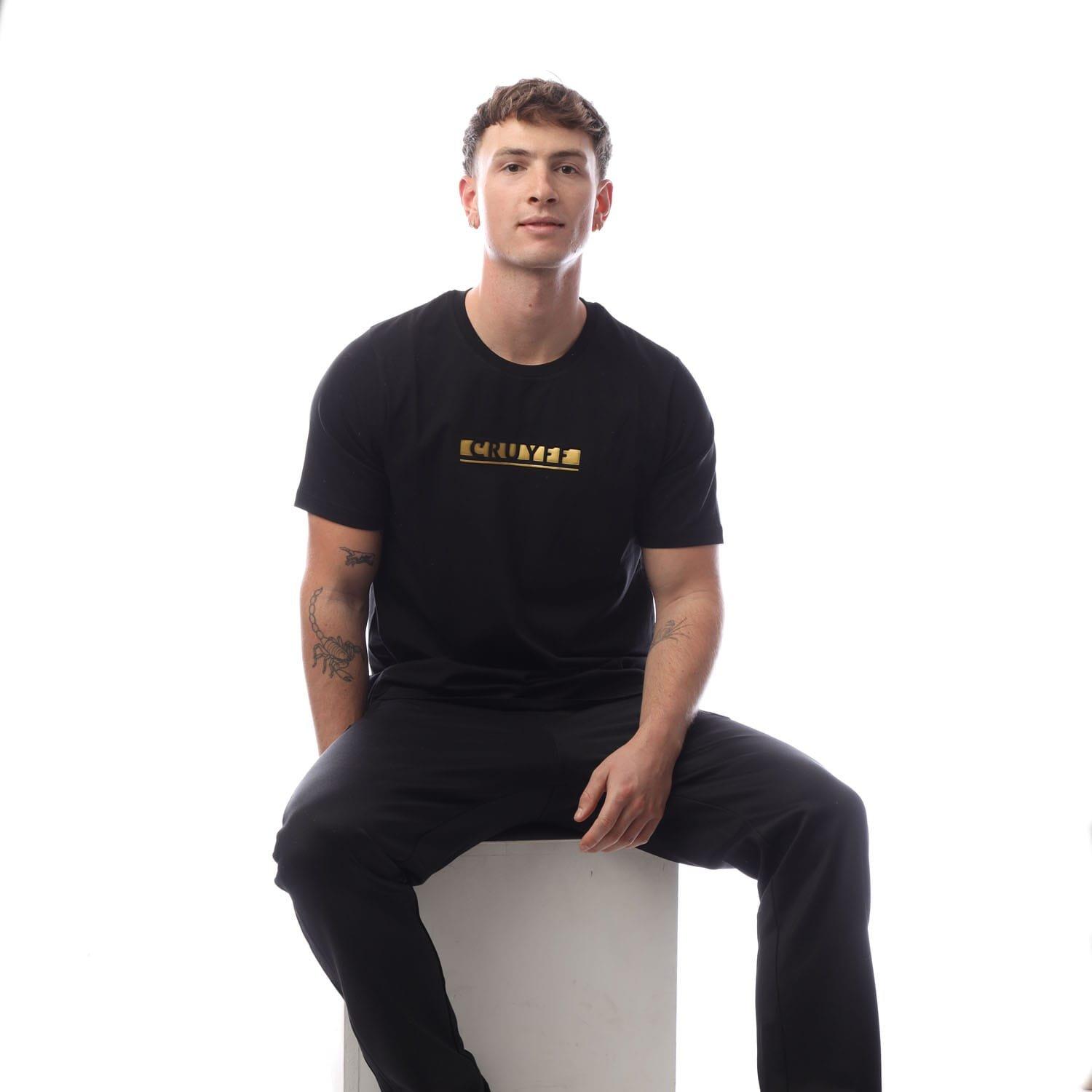 Black Gold - Cruyff - Mauricio T-Shirt - 4