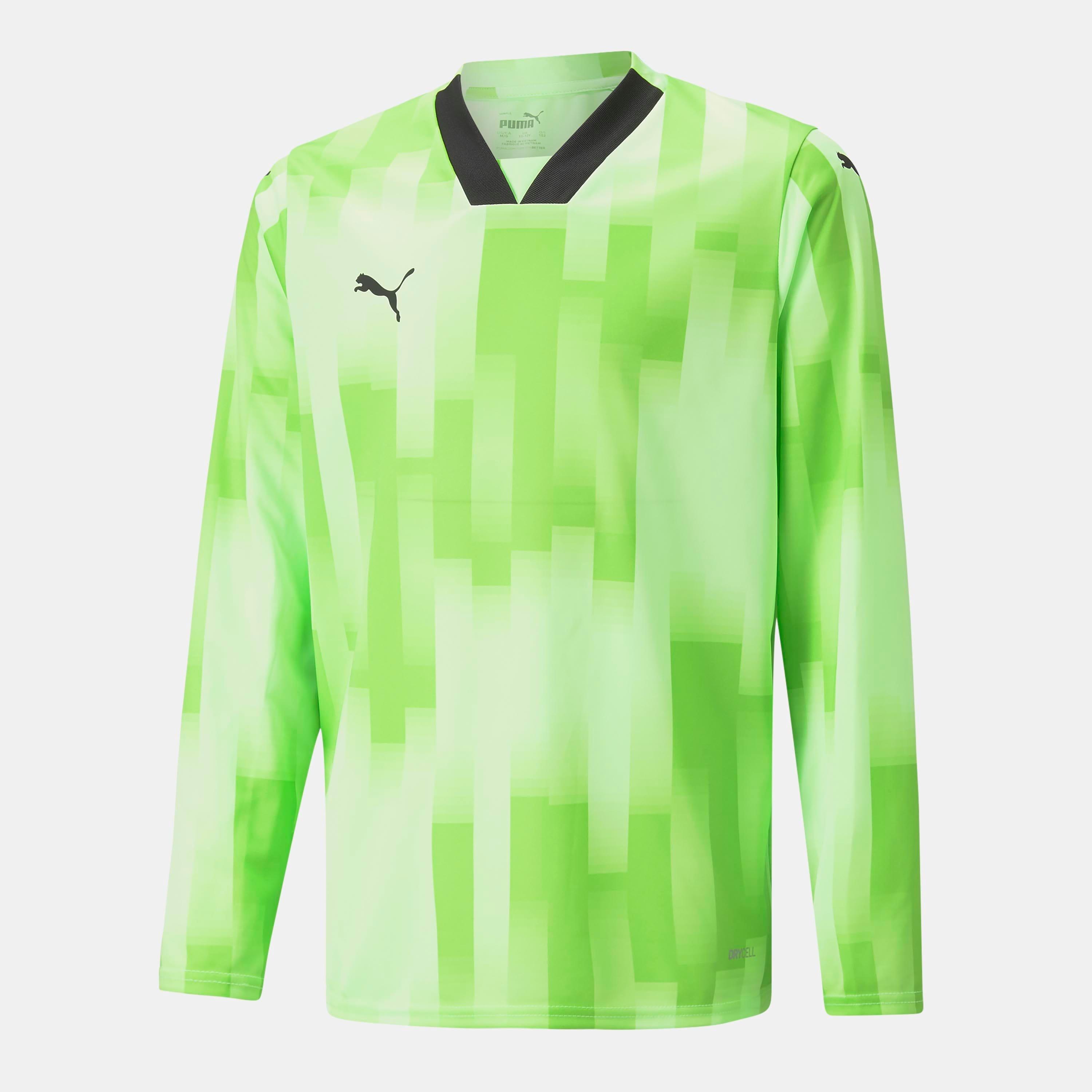Lime - Puma - Teamtarget Long Sleeved Goalkeeper Jersey - 1