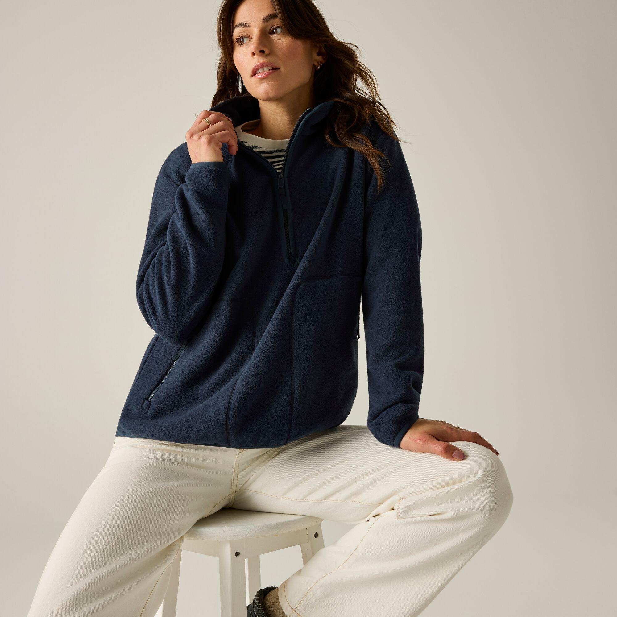 Navy - Regatta - Womens Frankie Half Zip Fleece - 7