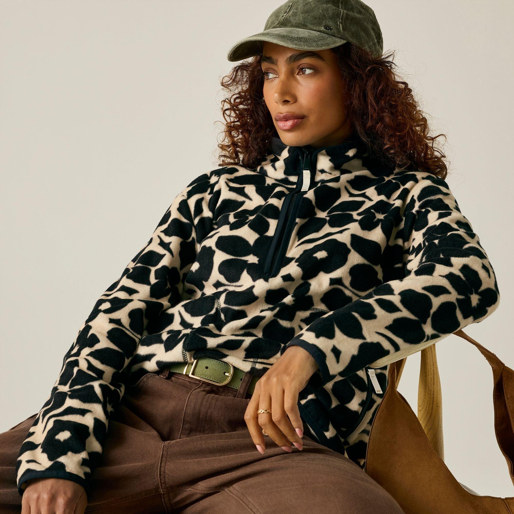 Womens Frankie Half Zip Fleece