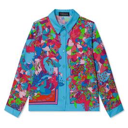 Versace Junior Girls Floral Summer Shirt