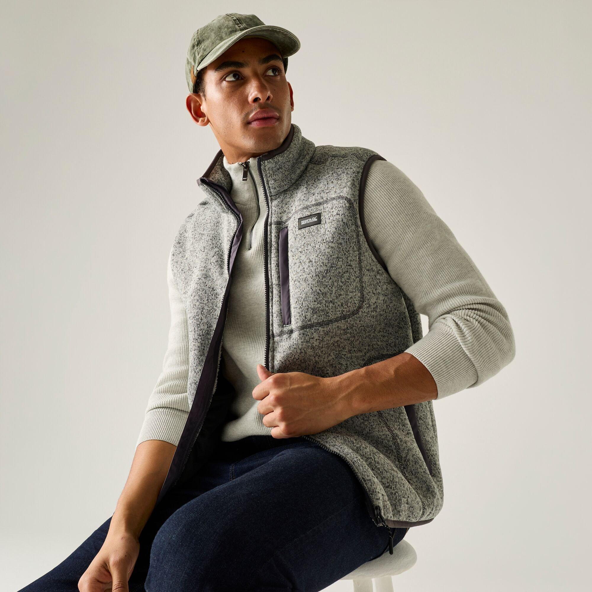 Regatta Men's Barlee Bodywarmer - Silver 3XL - Image 4