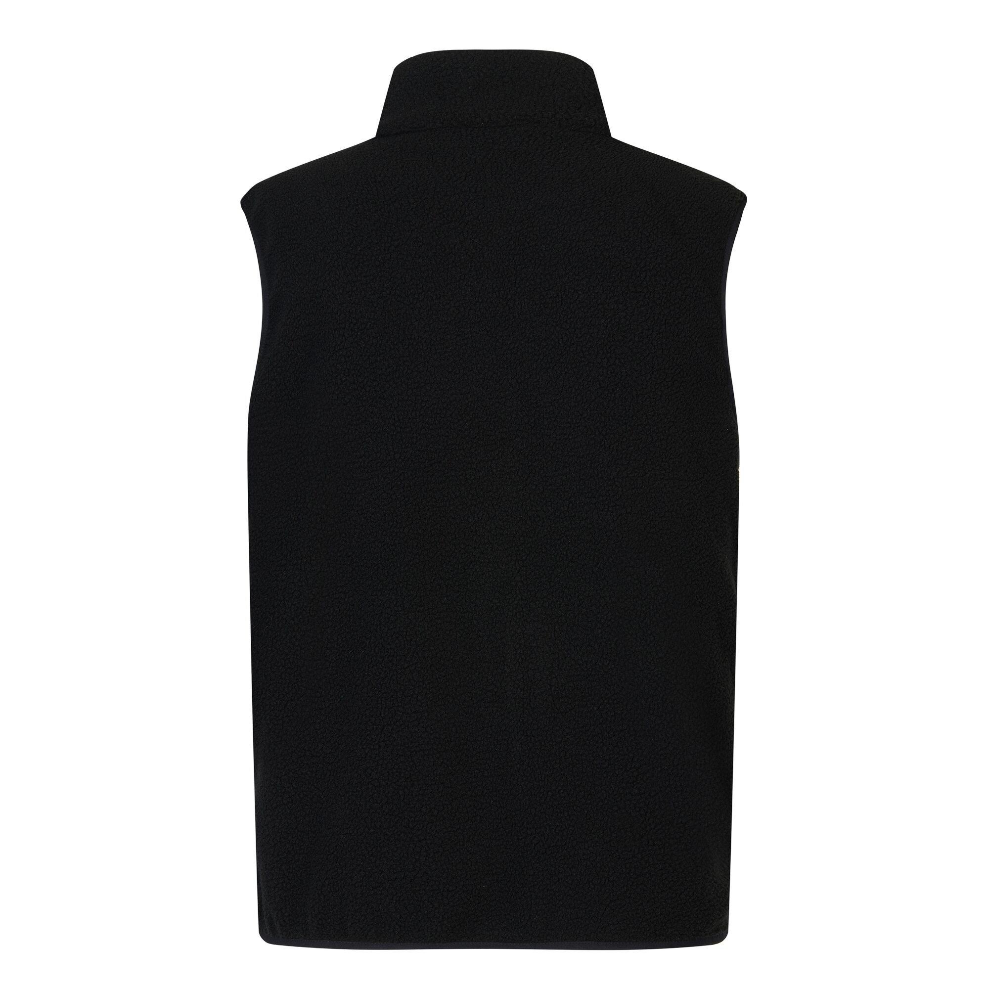 Black/Black - Regatta - Mens Frankie Borg Fleece Bodywarmer - 10
