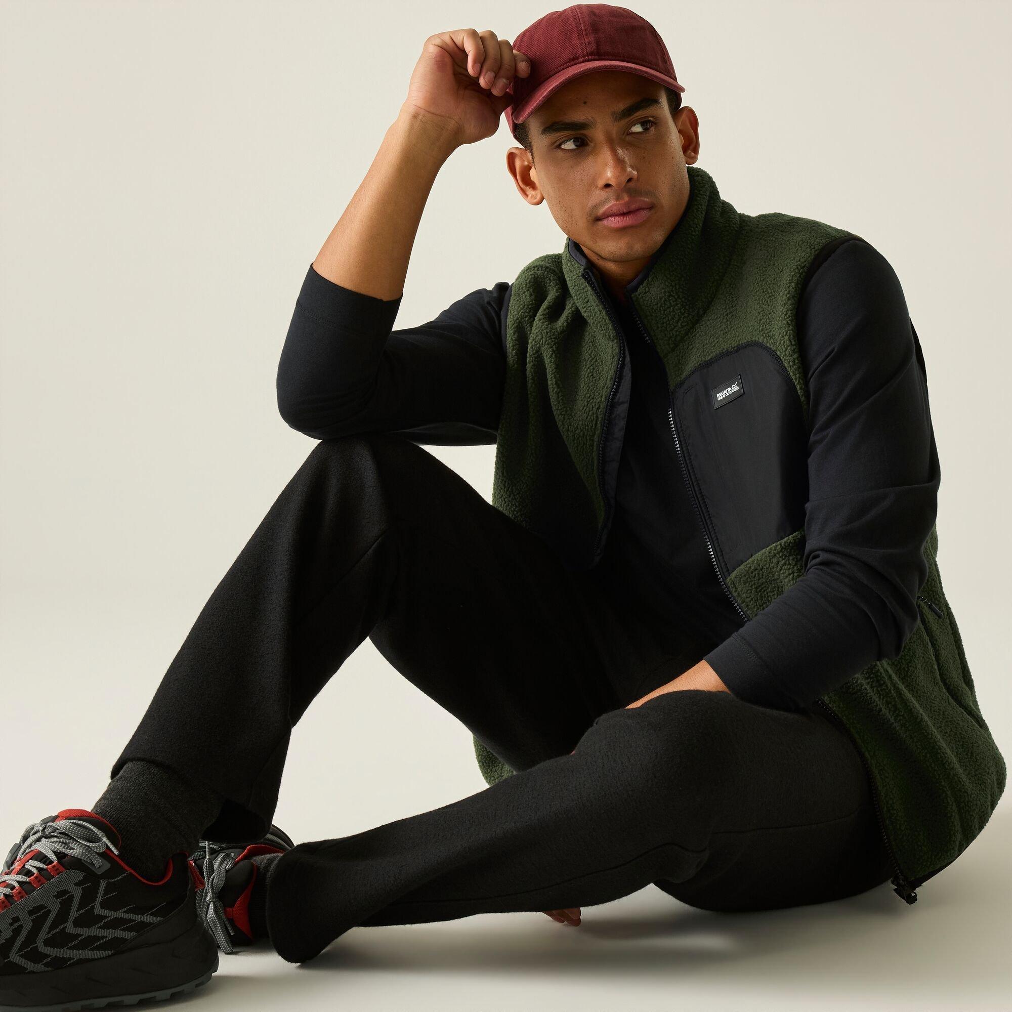 Mens Frankie Borg Fleece Bodywarmer