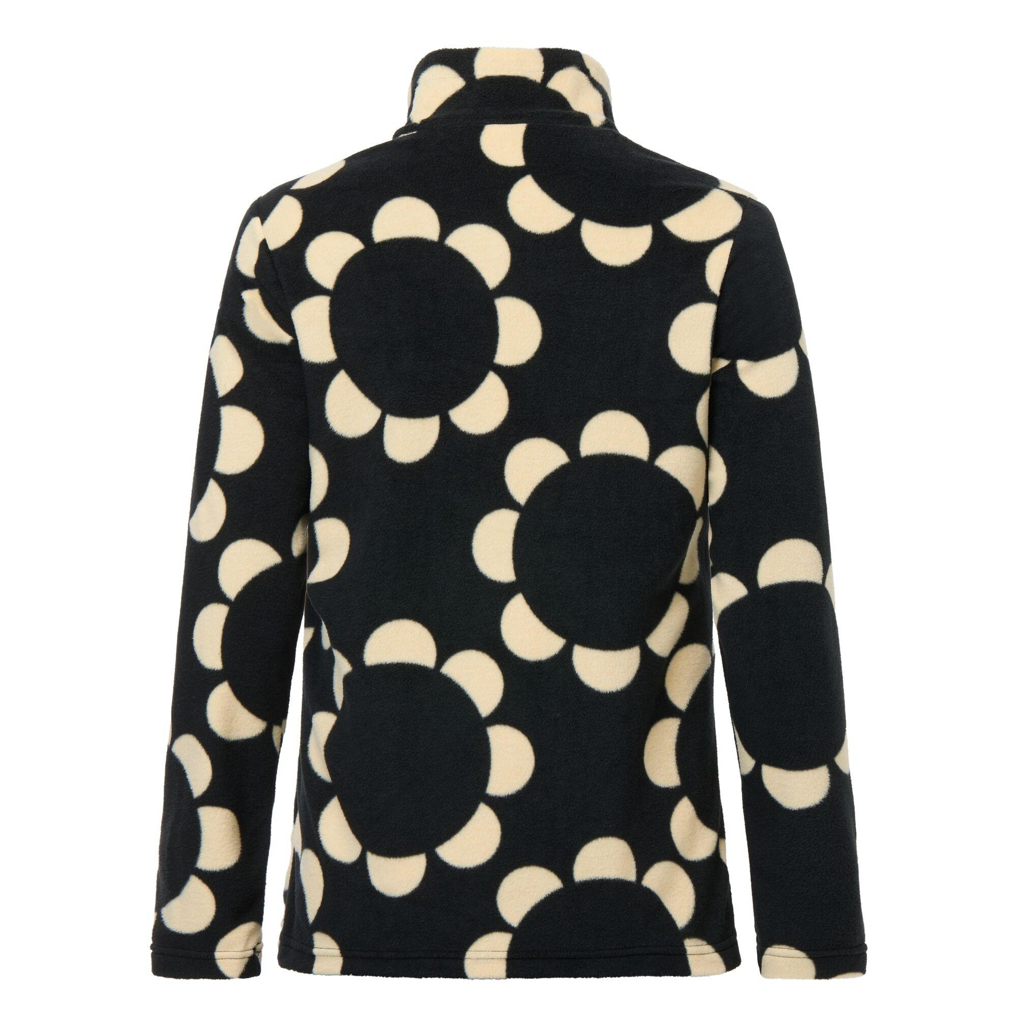 Daisy Hoop Blac - Regatta - Womens Orla Print Half Zip Fleece - 9