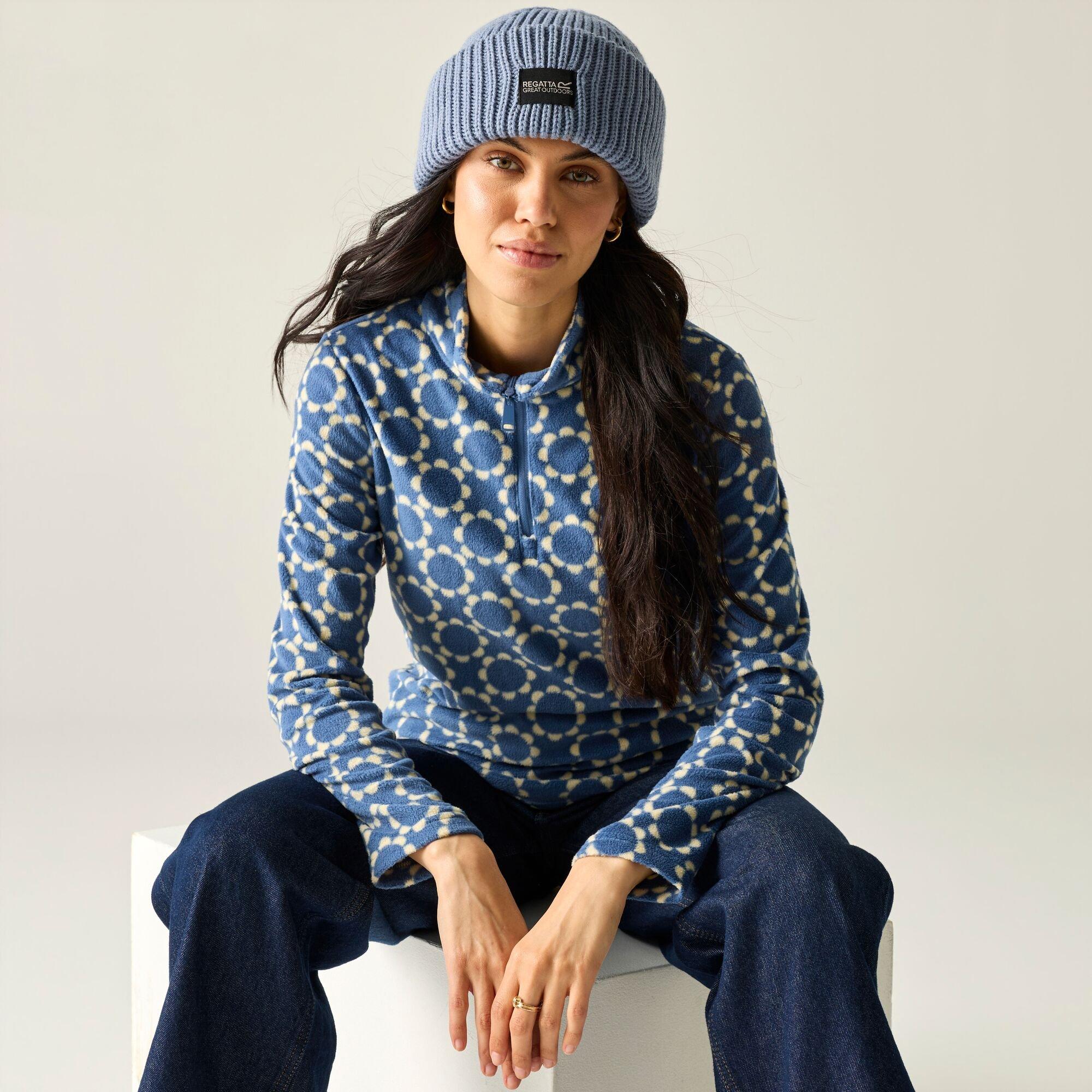 Regatta Womens Orla Print Half Zip Fleece