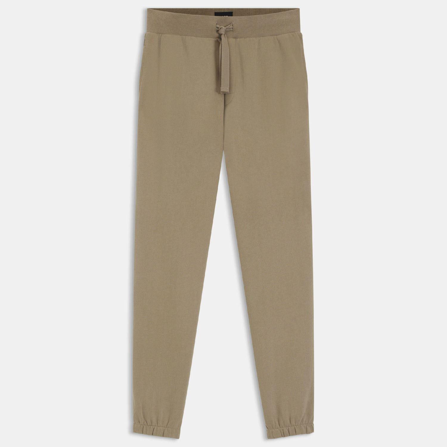 Brown - Boss - Chevron Lounge Tracksuit Bottoms - 1